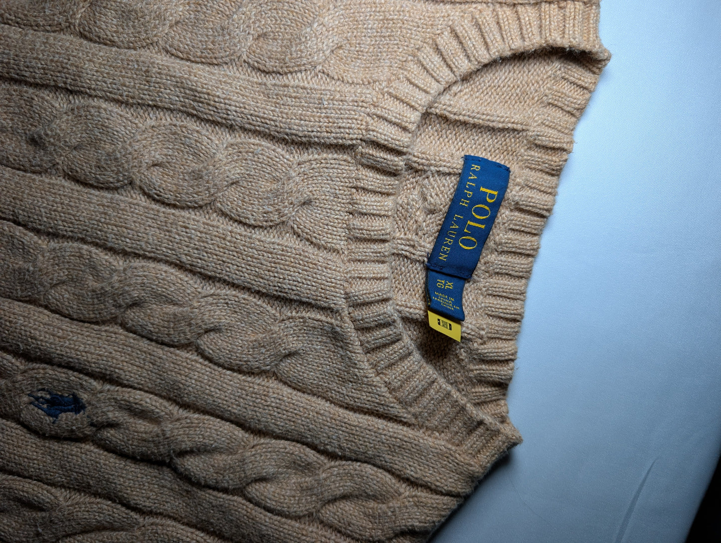 Polo Ralph Lauren cable knit jumper, new