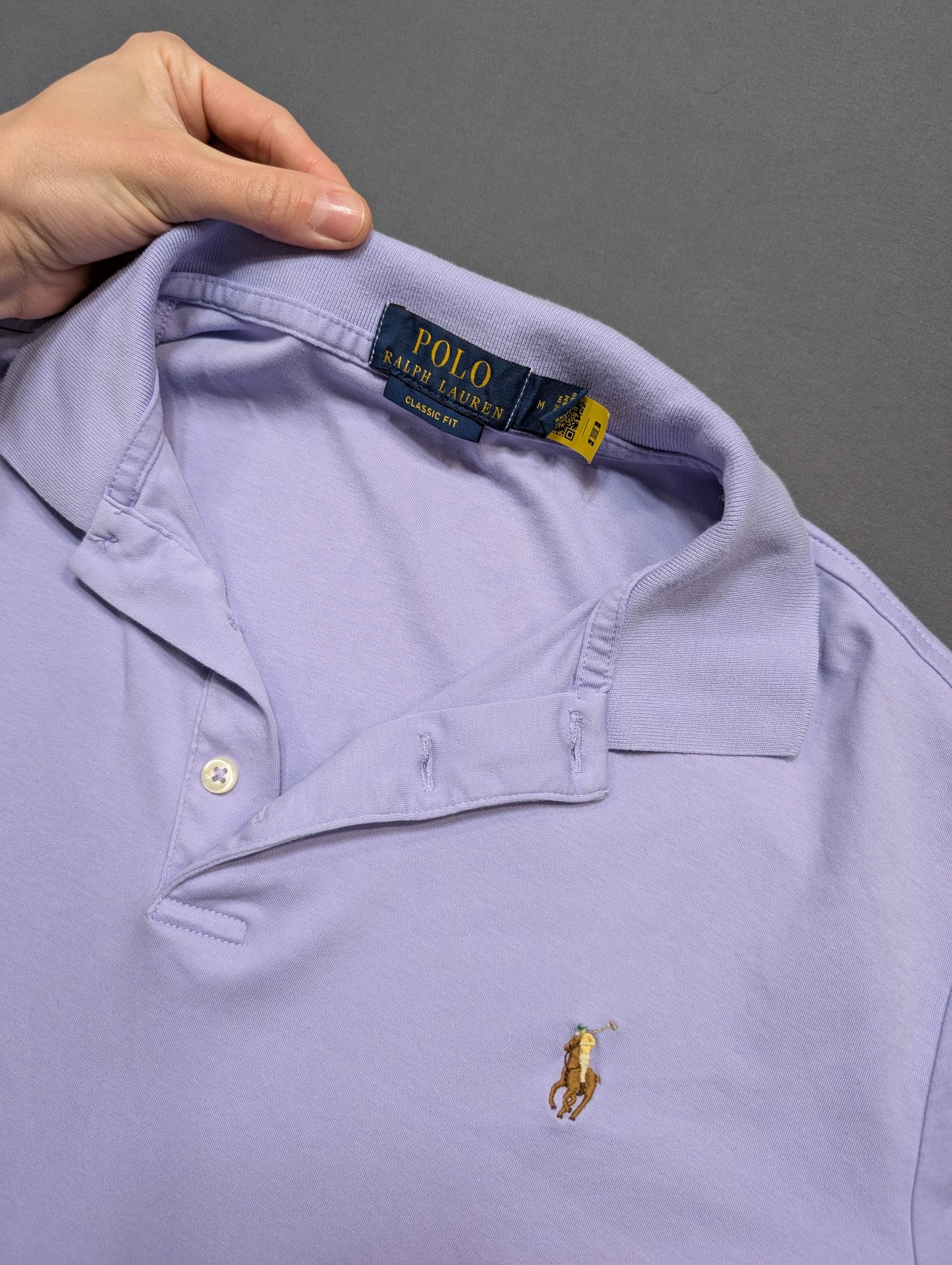 Polo Ralph Lauren Classic Fit Men's Lavender Polo Shirt