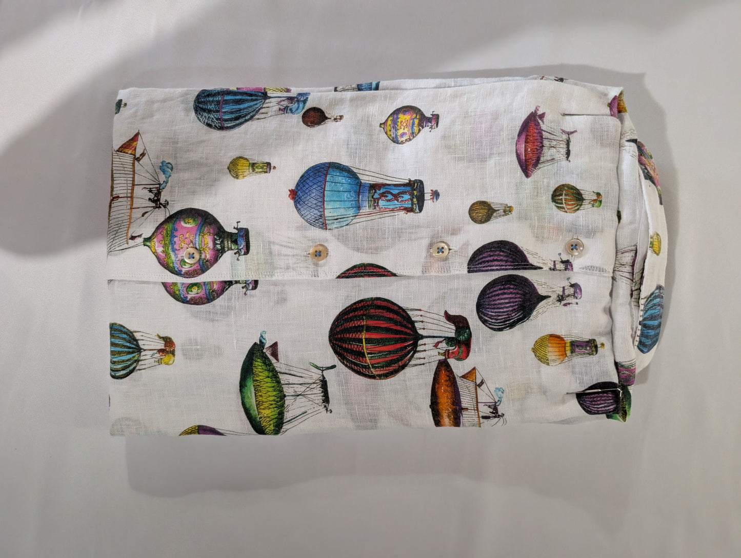 Stenströms Hot Air Balloon Print Shirt