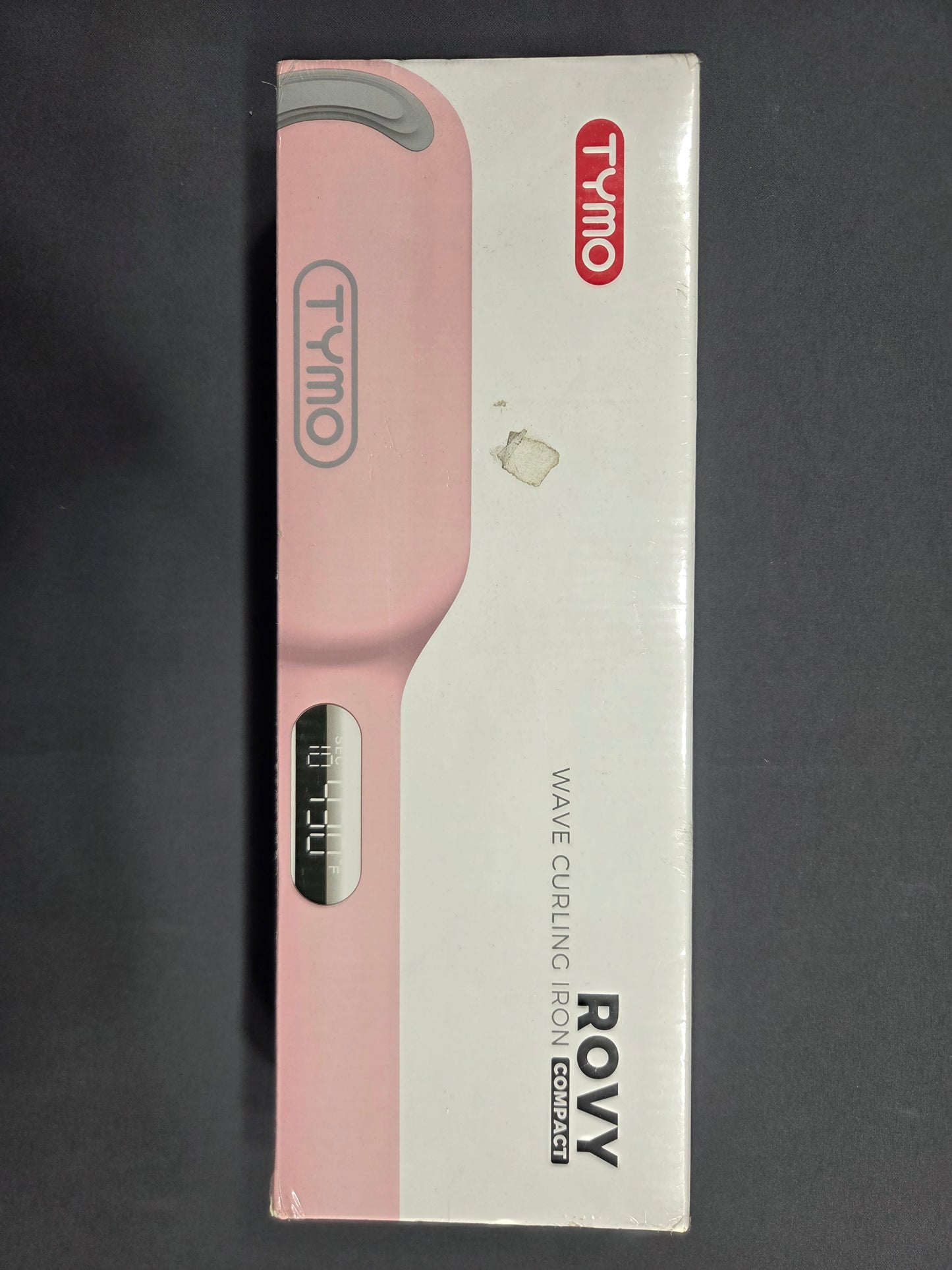 TYMO ROVY Wave Curling Iron Compact Hair Styler Pink 1 Inch