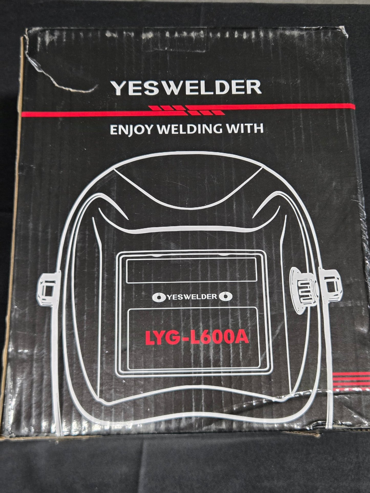 YesWelder LYG-L600A Auto-Darkening Welding Helmet Face Shield