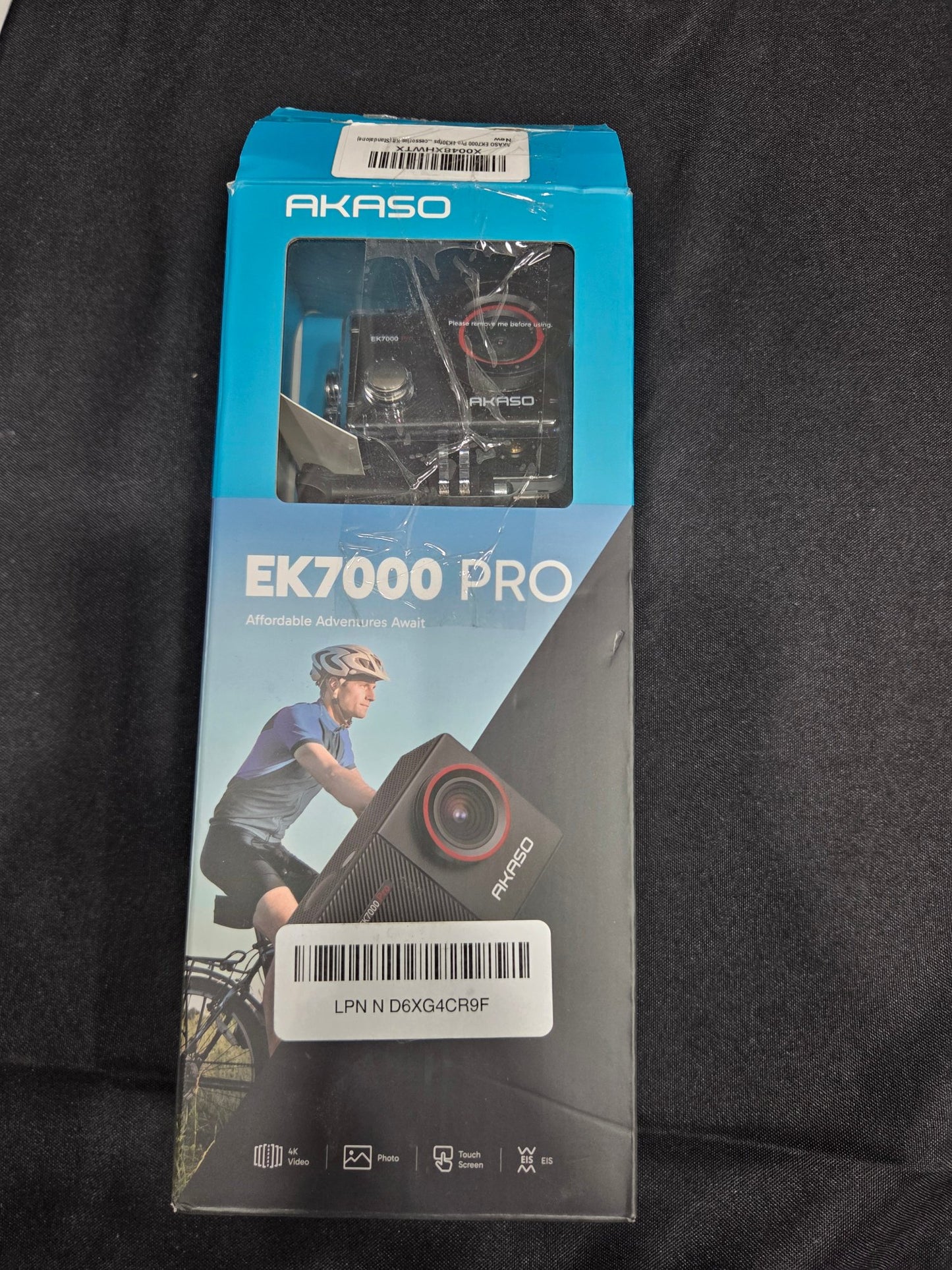 AKASO EK7000 Pro 4K Action Camera with Waterproof Case & Accessories