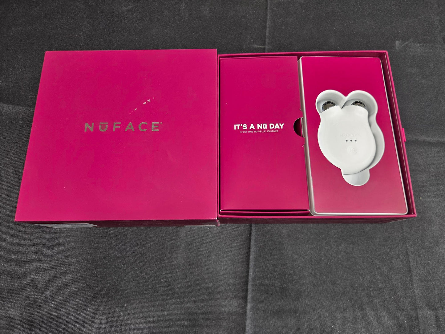 NuFace Mini+ Facial Toning Device Kit w/ Gel & Towelettes