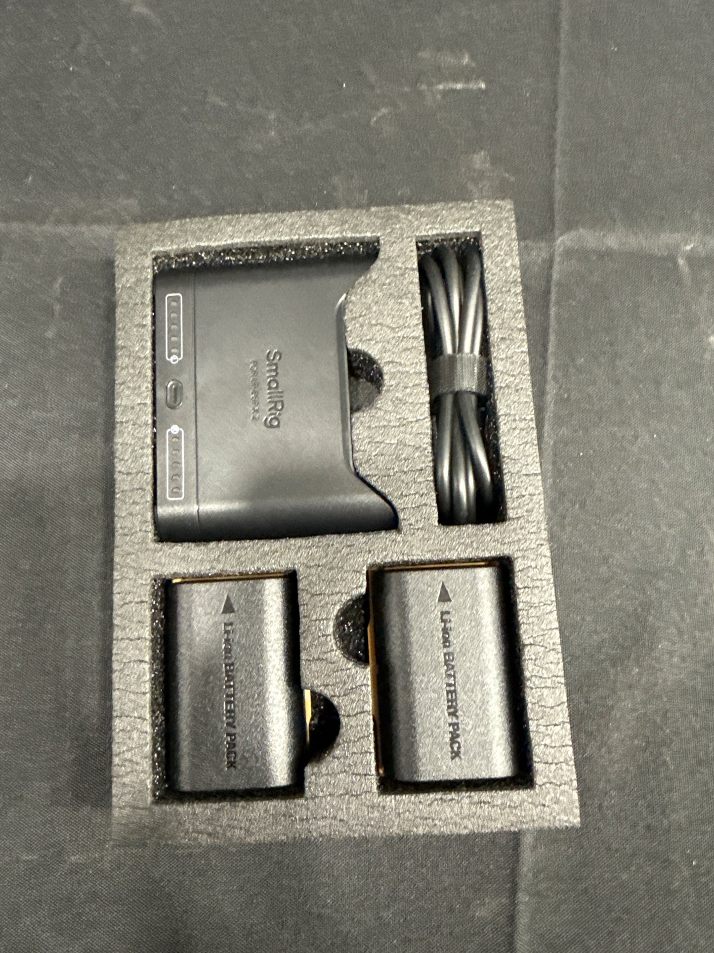 SmallRig Camera Battery Kit LP-E6NH 2x Batteries + Dual USB-C Charger