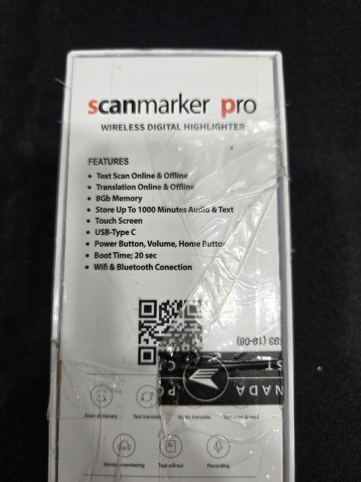 Scanmarker Pro Wireless Digital Highlighter Pen Scanner WiFi Bluetooth