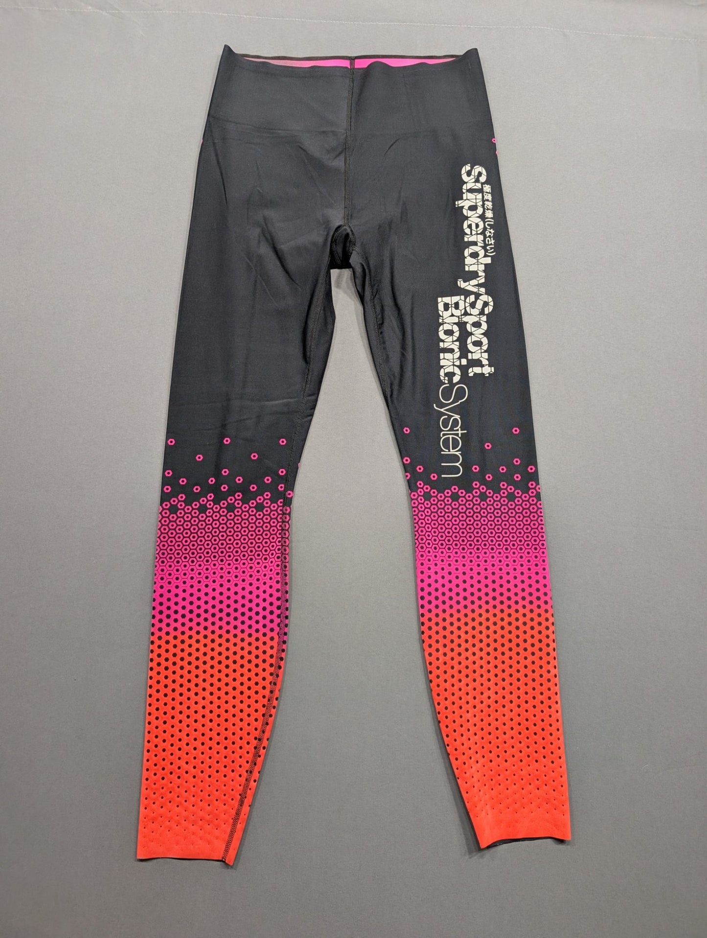 Superdry Sport Bionic System Leggings Medium Black Pink