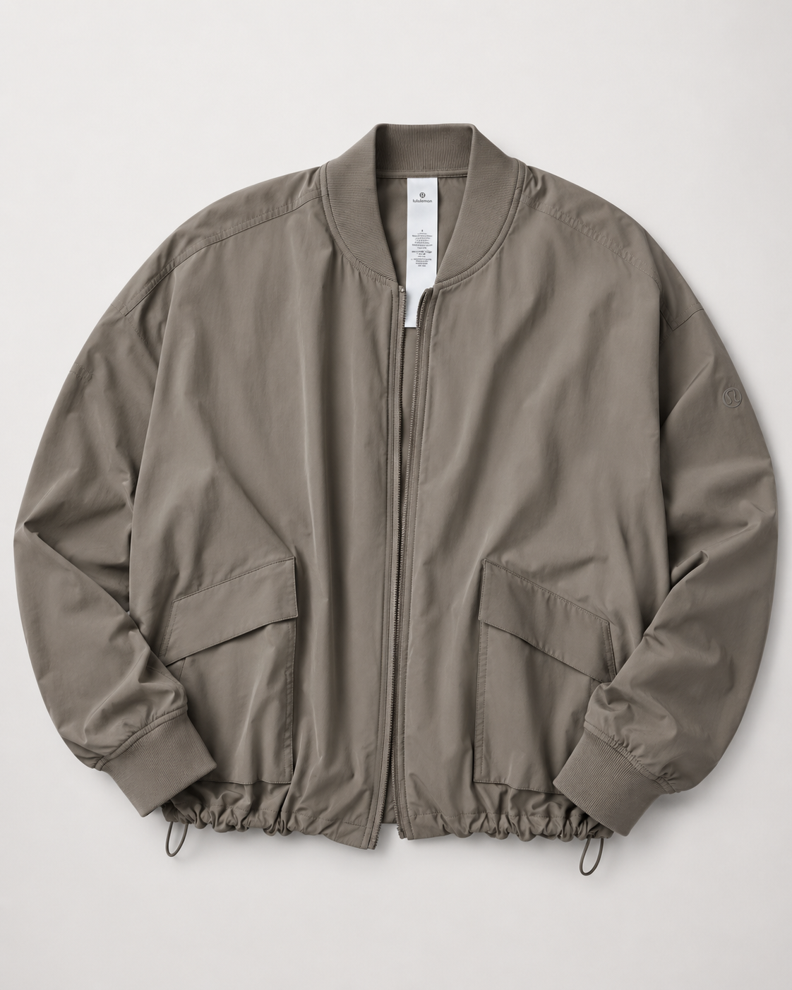 Lululemon Medium Bomber Jacket - Olive Green
