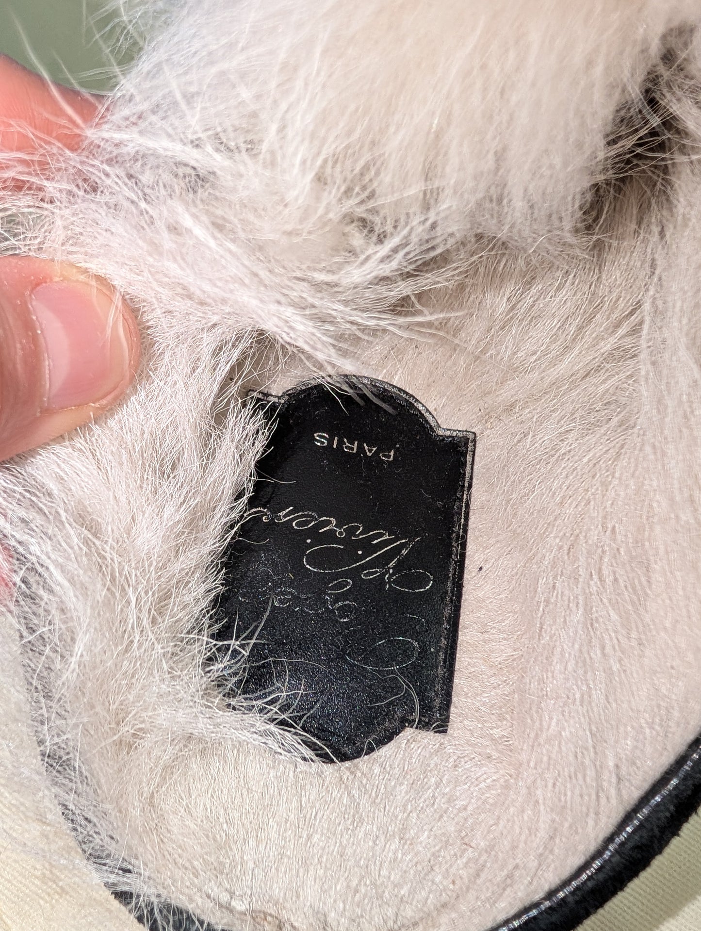 Roger Vivier Crystal Strass Buckle Fur Shearling Slippers w/ Dust Bag