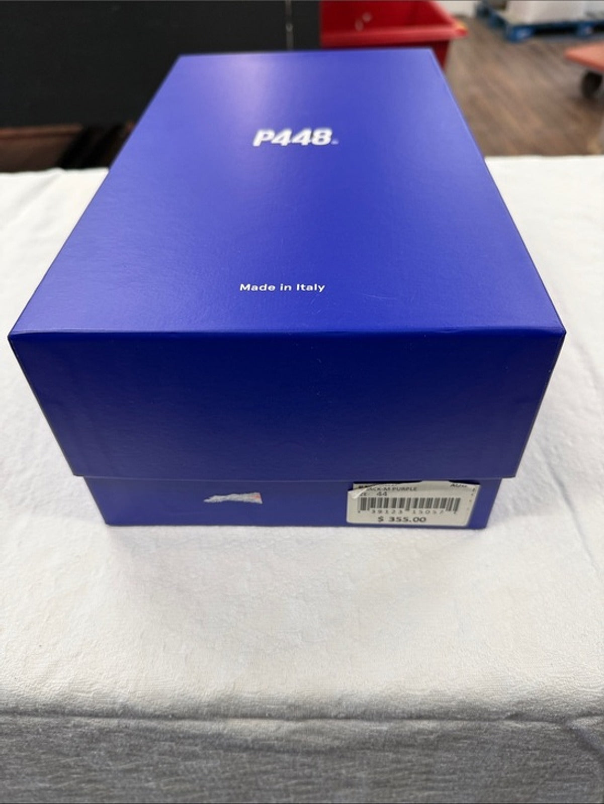 P448 Purple Suede Sneakers with Pink Outsole