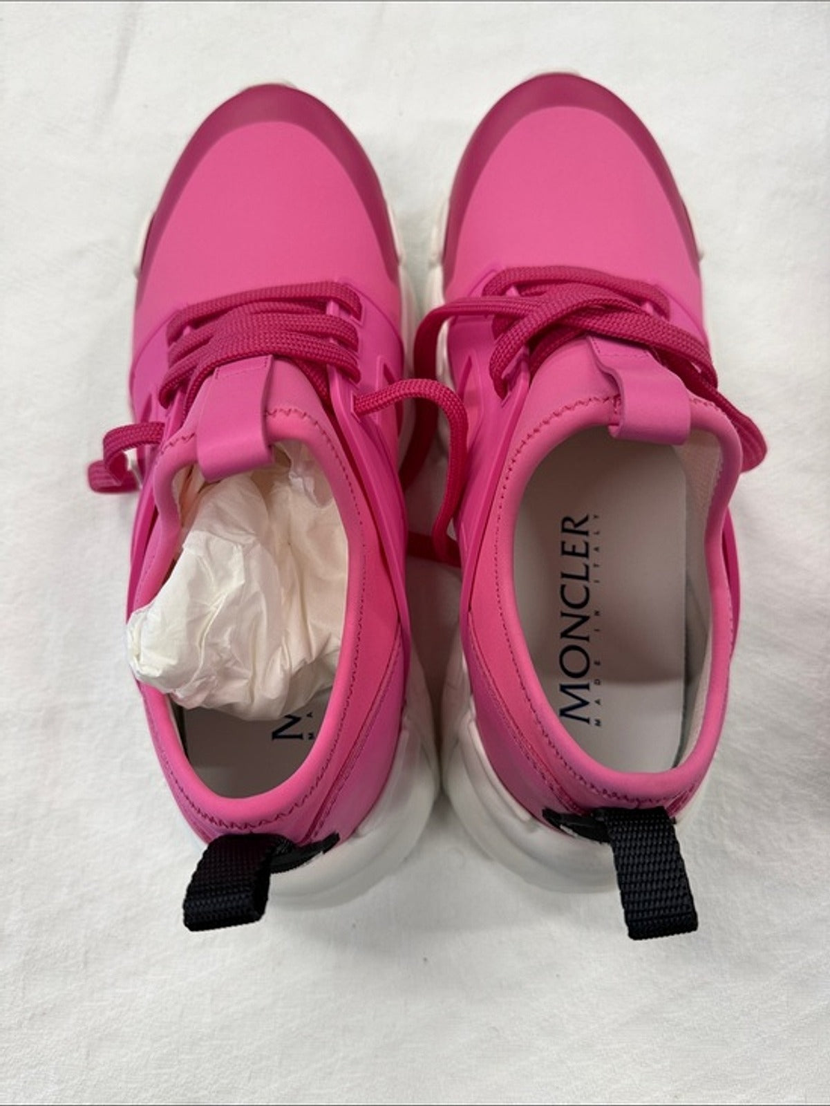 Moncler Lunarove Sneakers – Hot Pink | With Box & Dustbag