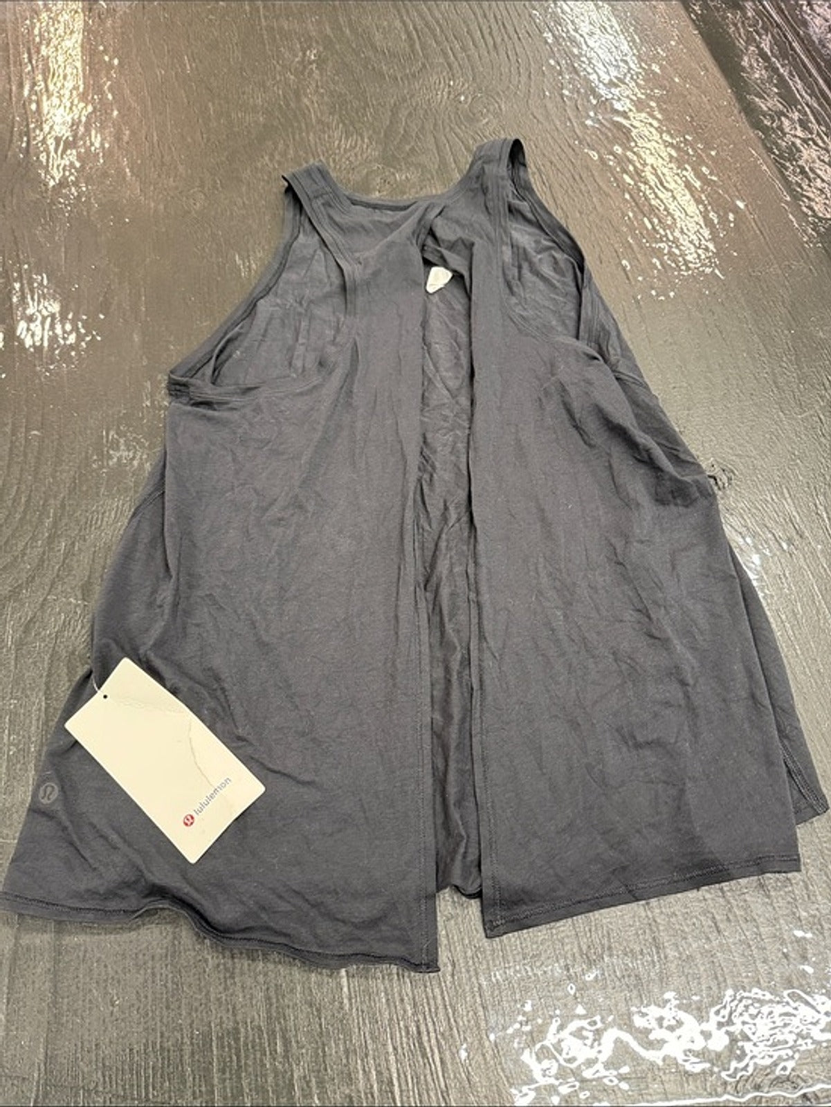 lululemon athletica Women's Tank Top - Charcoal Black