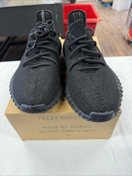 Yeezy 350 BOOST in Black and Red