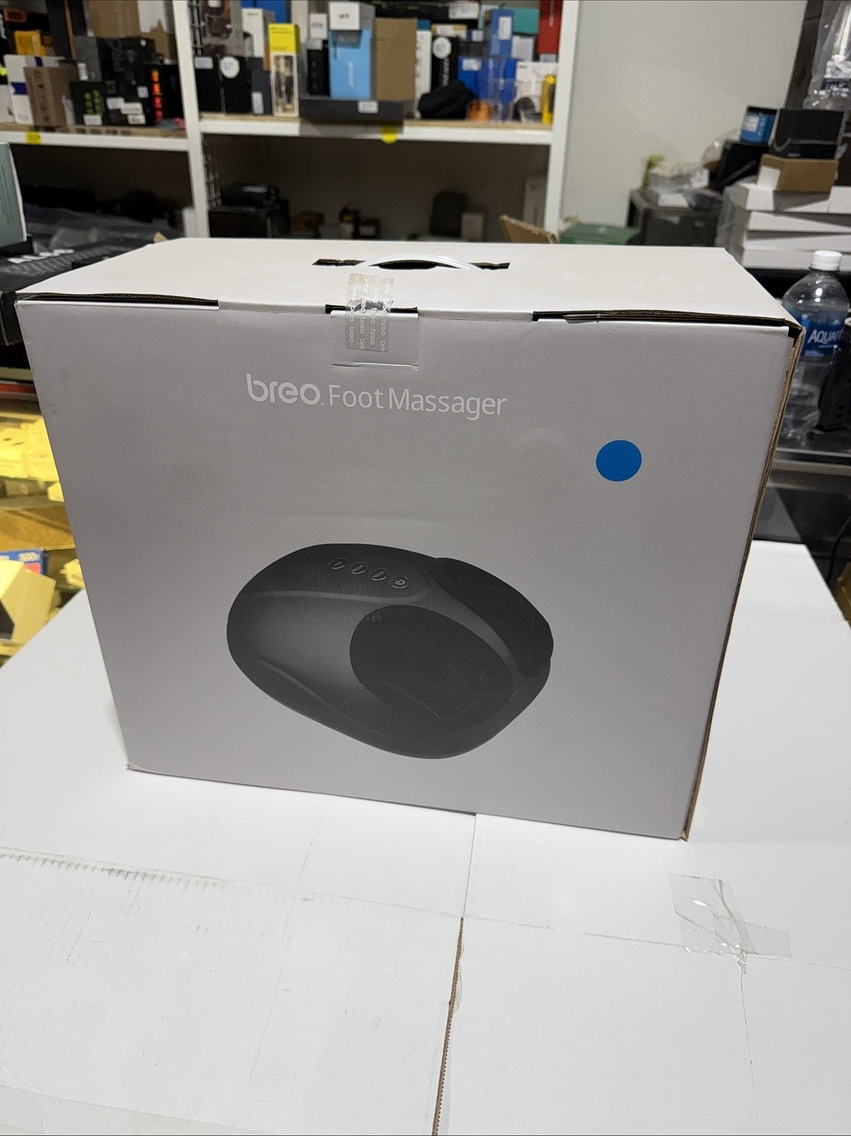 Breo Foot Massager with Heat, Shiatsu, Deep Tissue Kneading, Rolling Massage