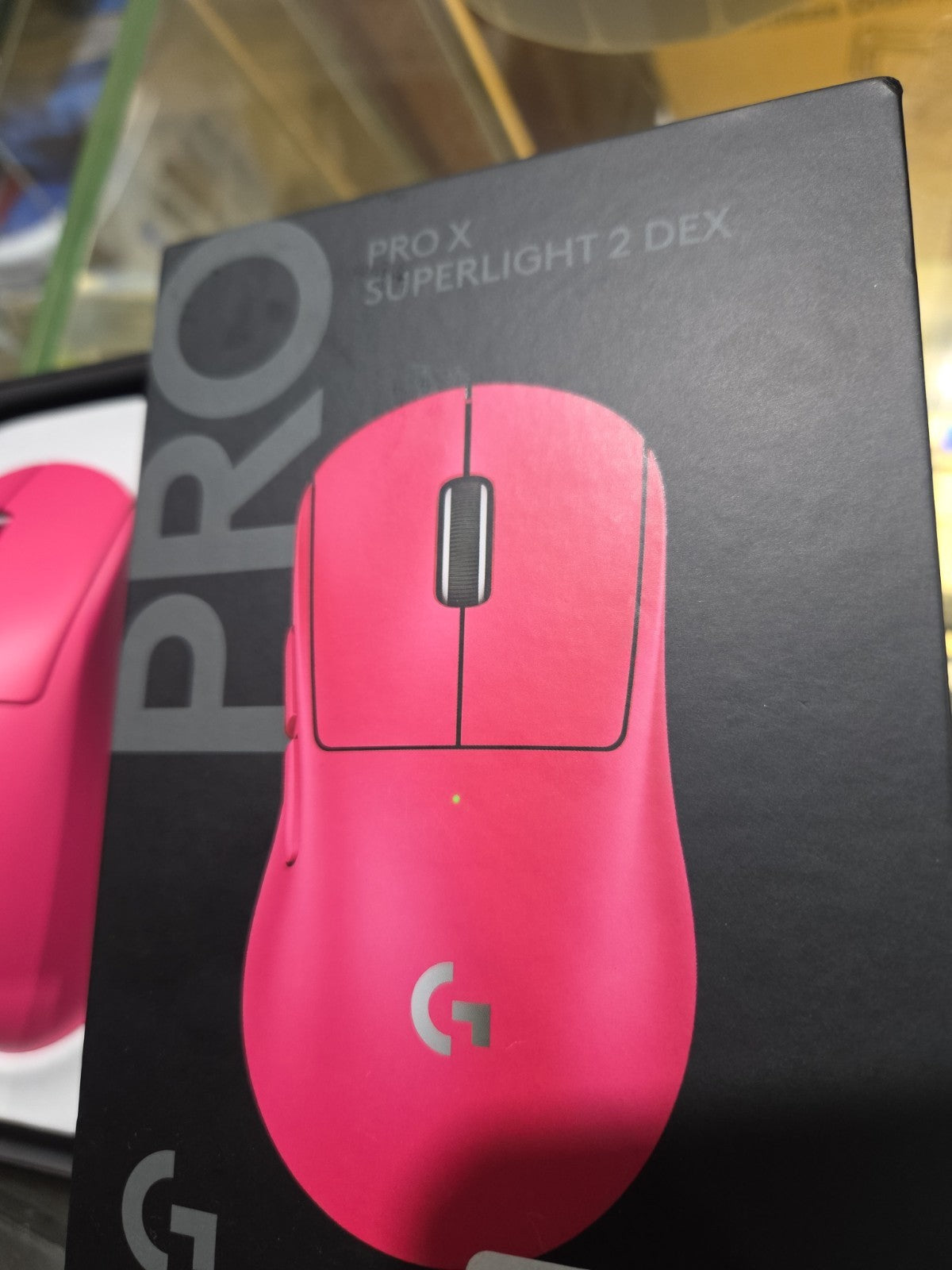 Logitech G Pro X Wireless Superlight Gaming Mouse - ‎910-005954 (Pink)