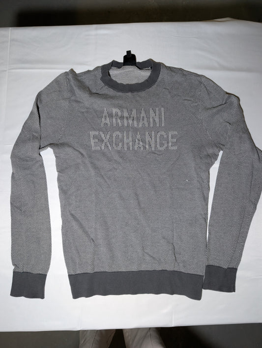 Armani Exchange Gray Sweater, Size M