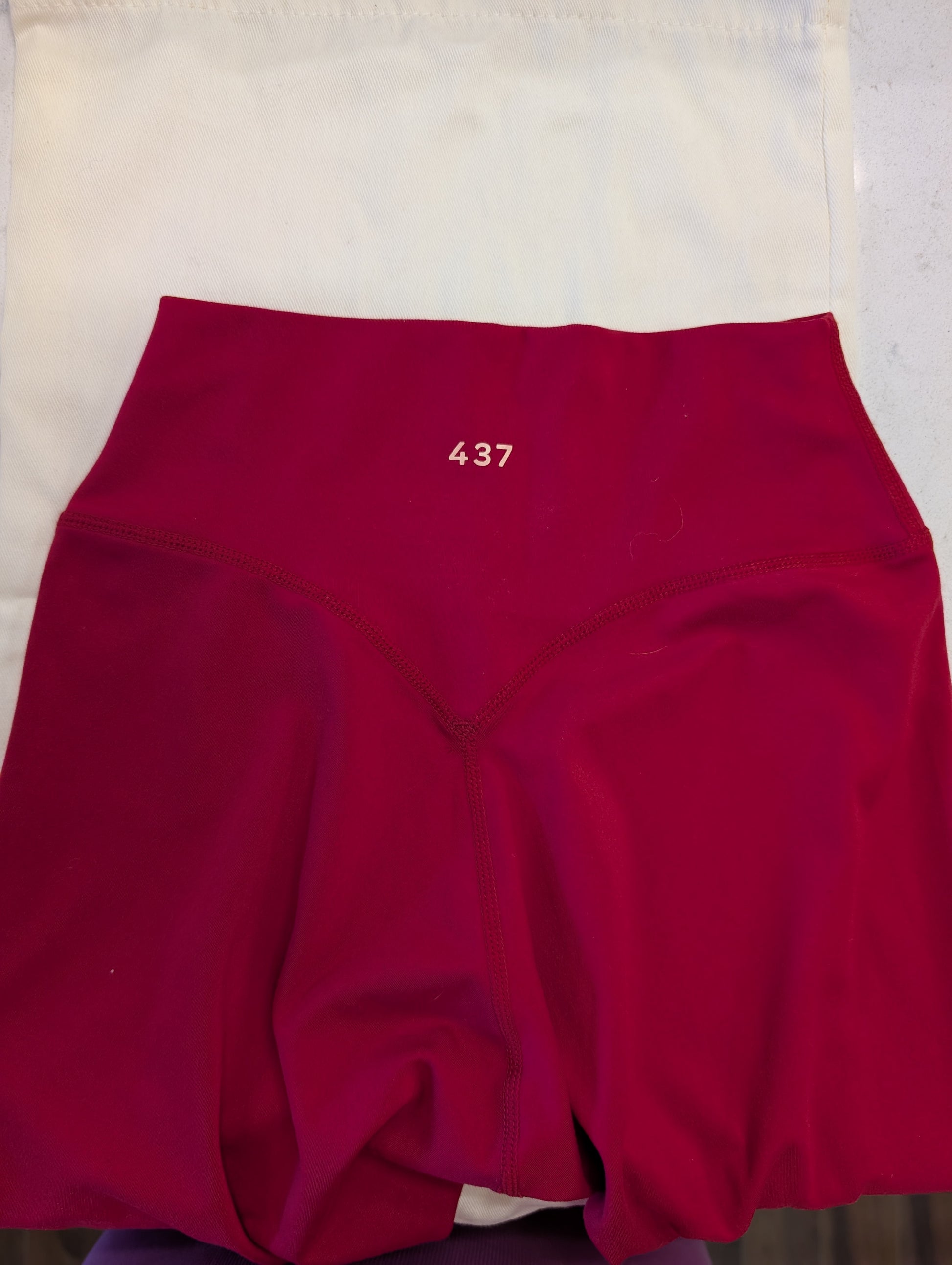 Four Three Seven High Rise Pink Leggings - Small