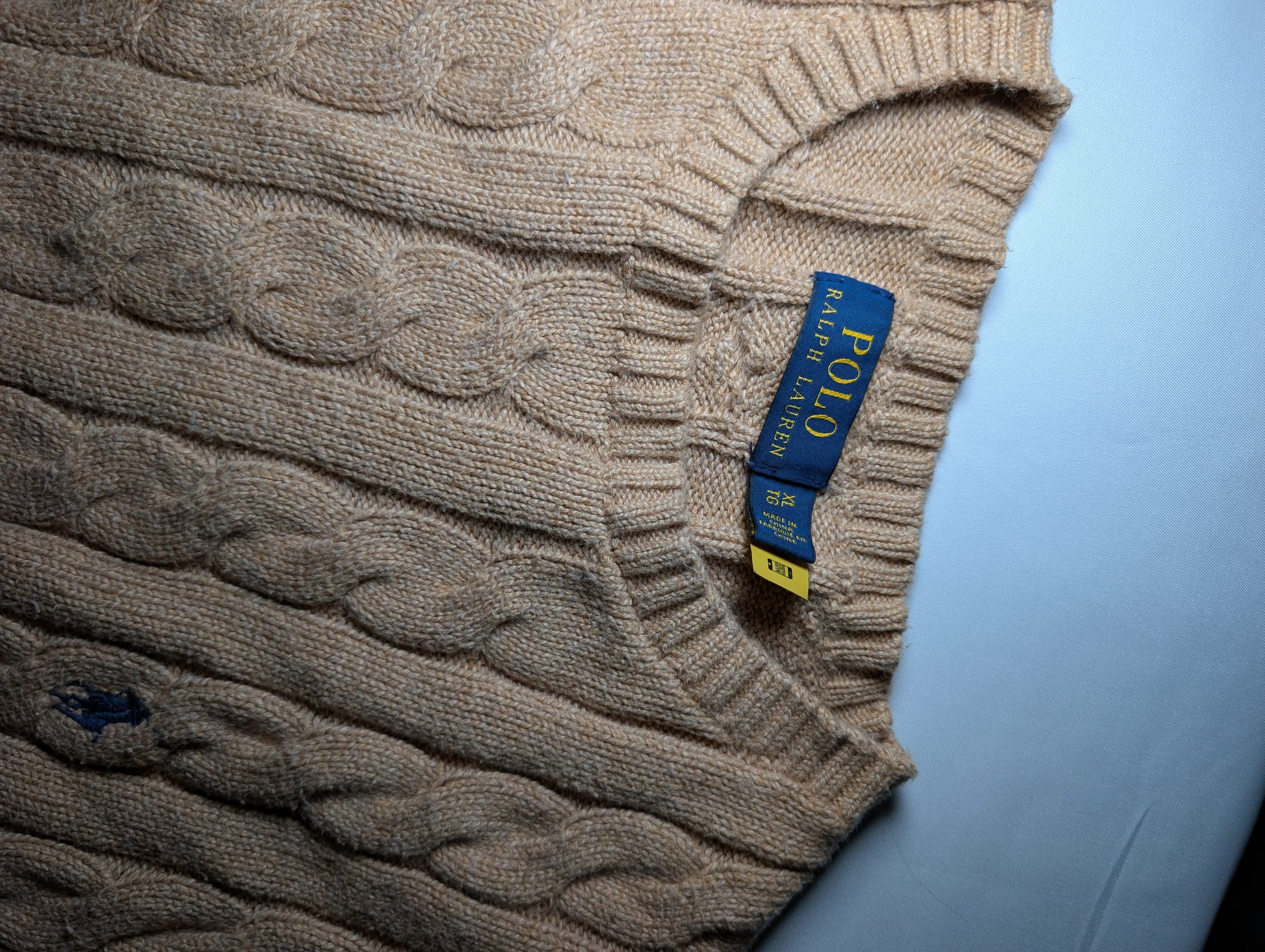 Polo Ralph Lauren cable knit jumper, new