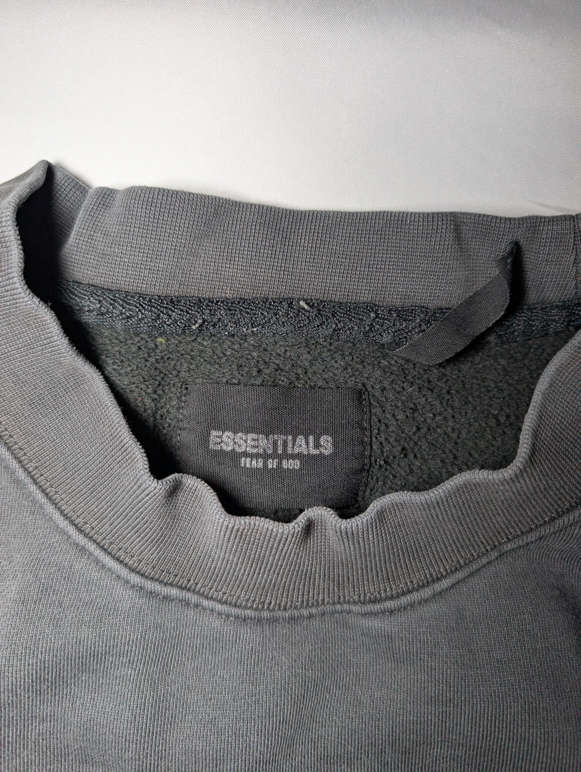 Fear of God Essentials Grey Sweatshirt XL