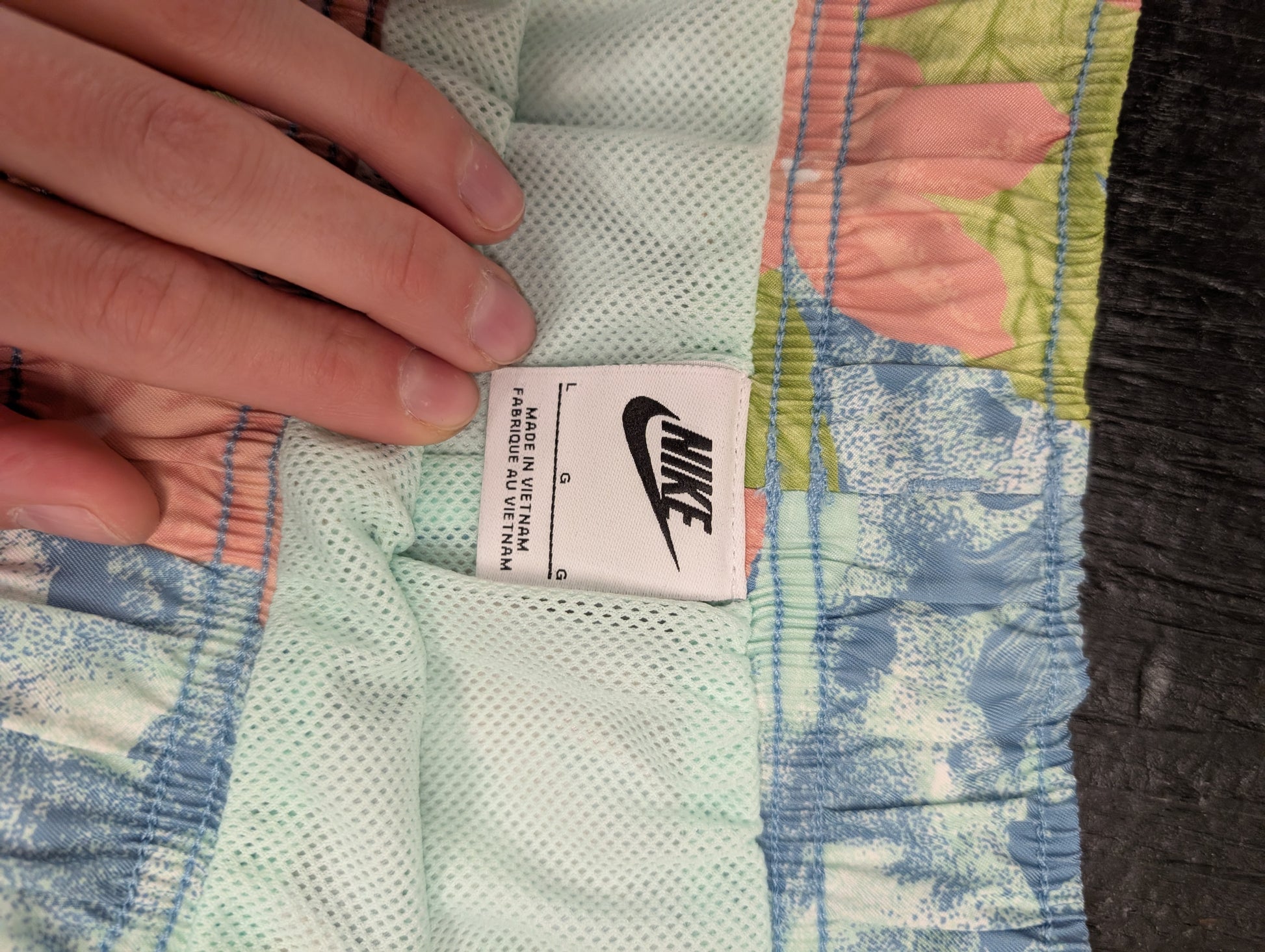 Nike Floral Swim Shorts - Size Large