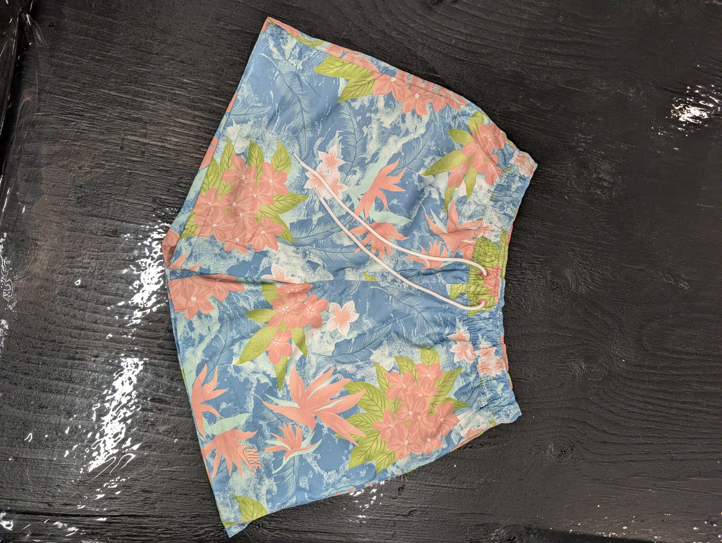Nike Floral Swim Shorts - Size Large