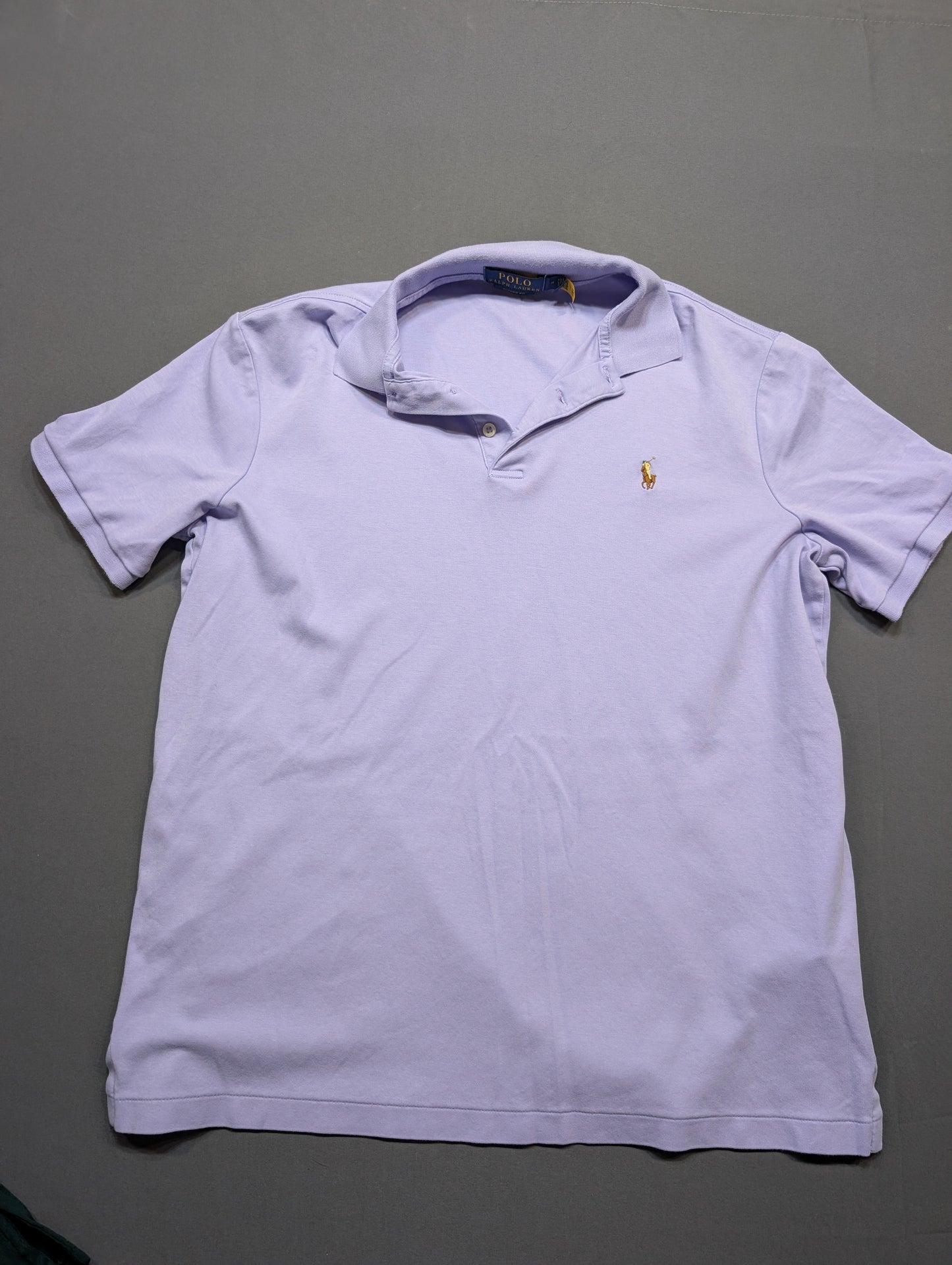 Polo Ralph Lauren Classic Fit Men's Lavender Polo Shirt 