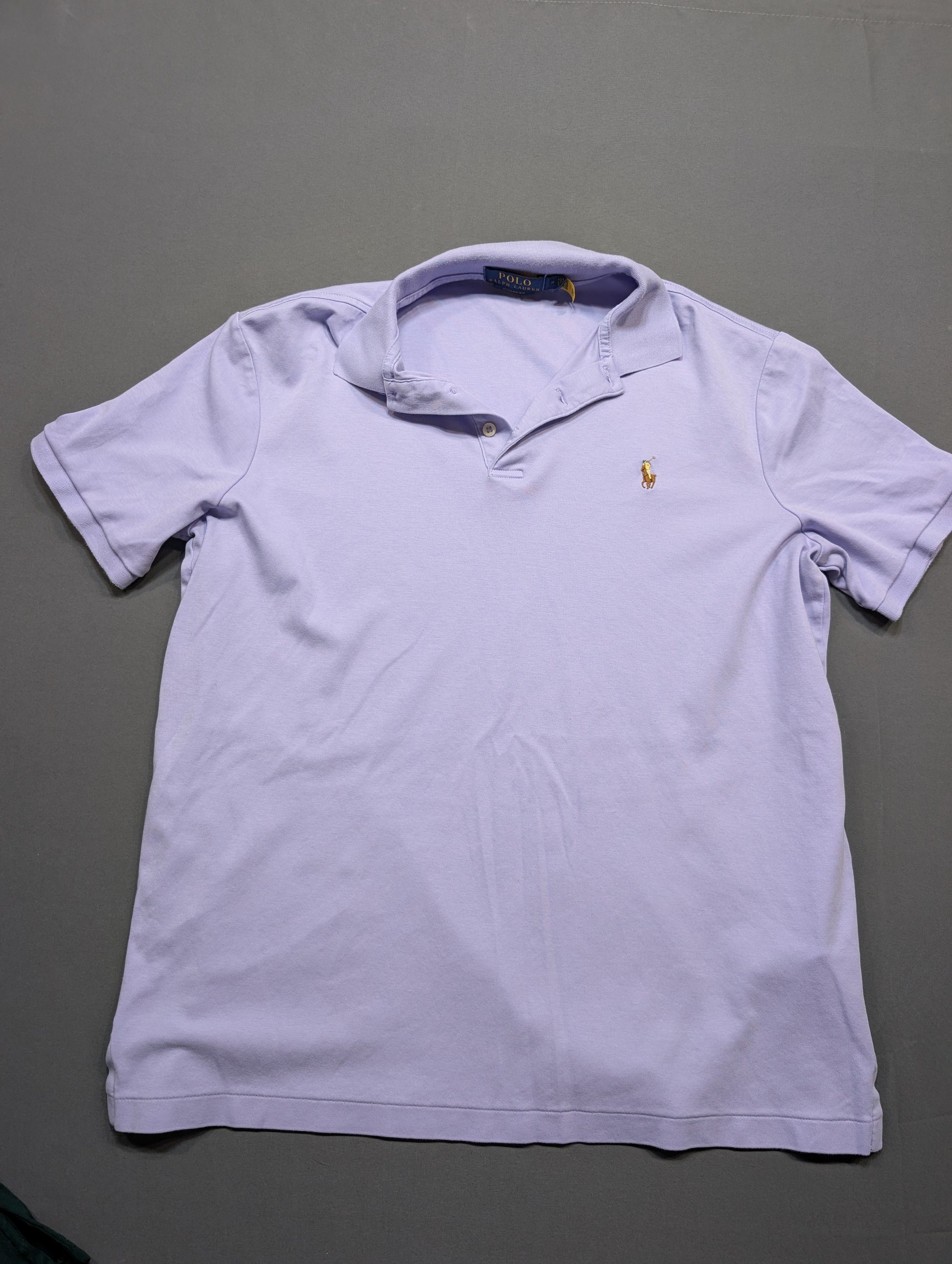 Polo Ralph Lauren Classic Fit Men's Lavender Polo Shirt 
