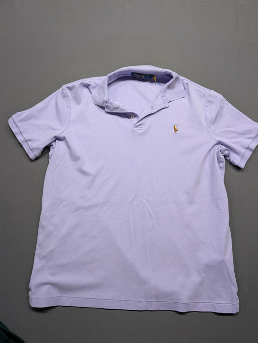 Polo Ralph Lauren Classic Fit Men's Lavender Polo Shirt 