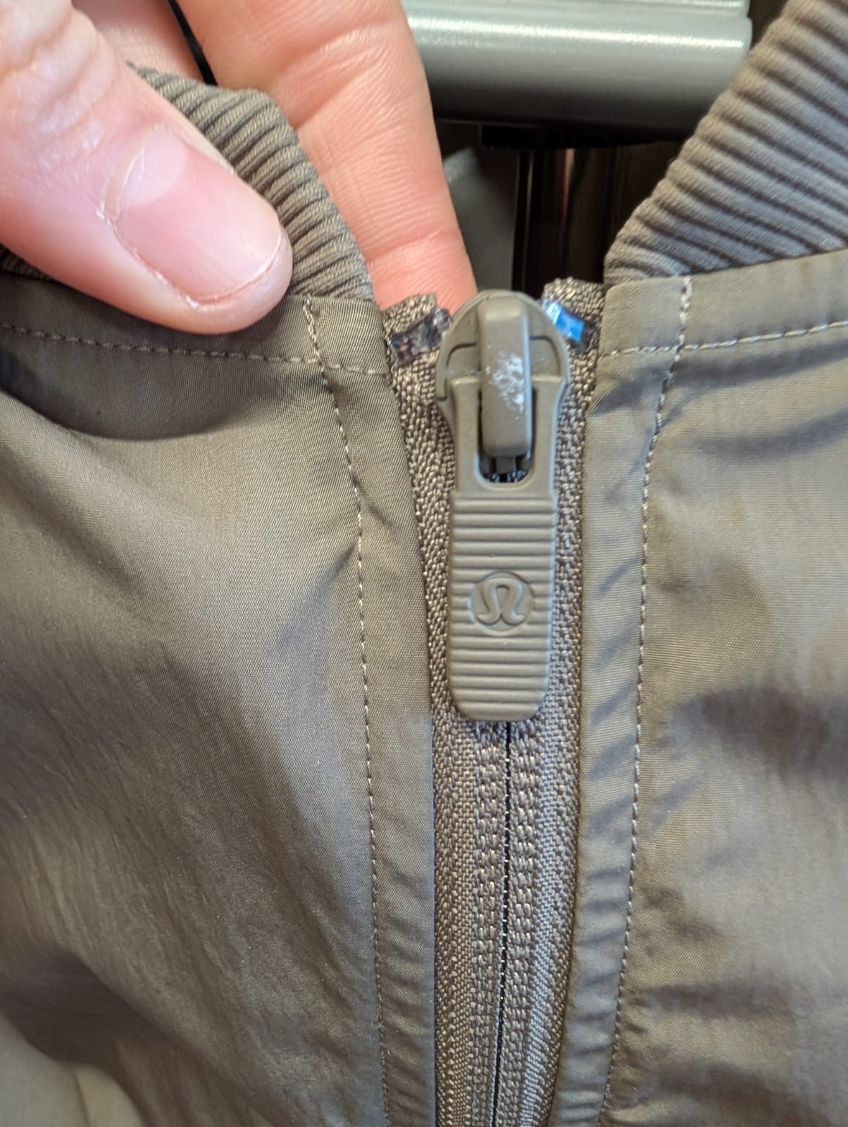Lululemon Medium Bomber Jacket - Olive Green