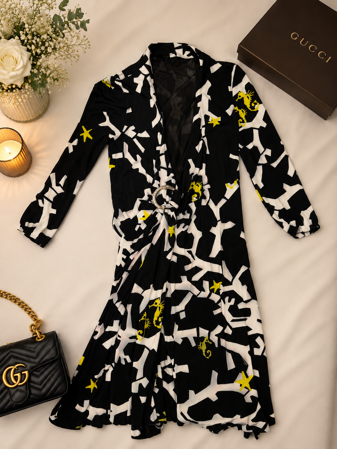 Gucci Wrap Dress – Like New Condition