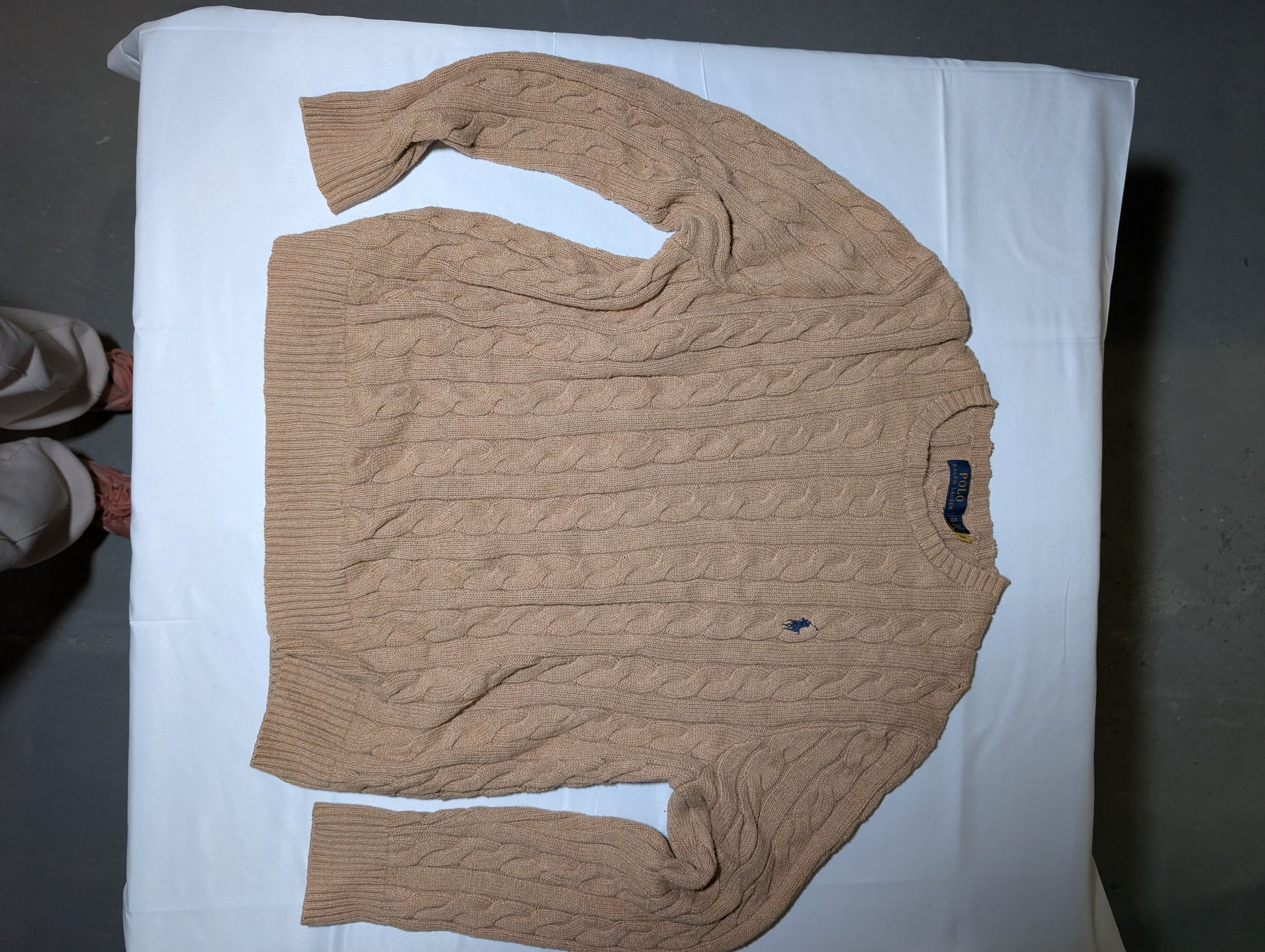 Polo Ralph Lauren cable knit jumper, new