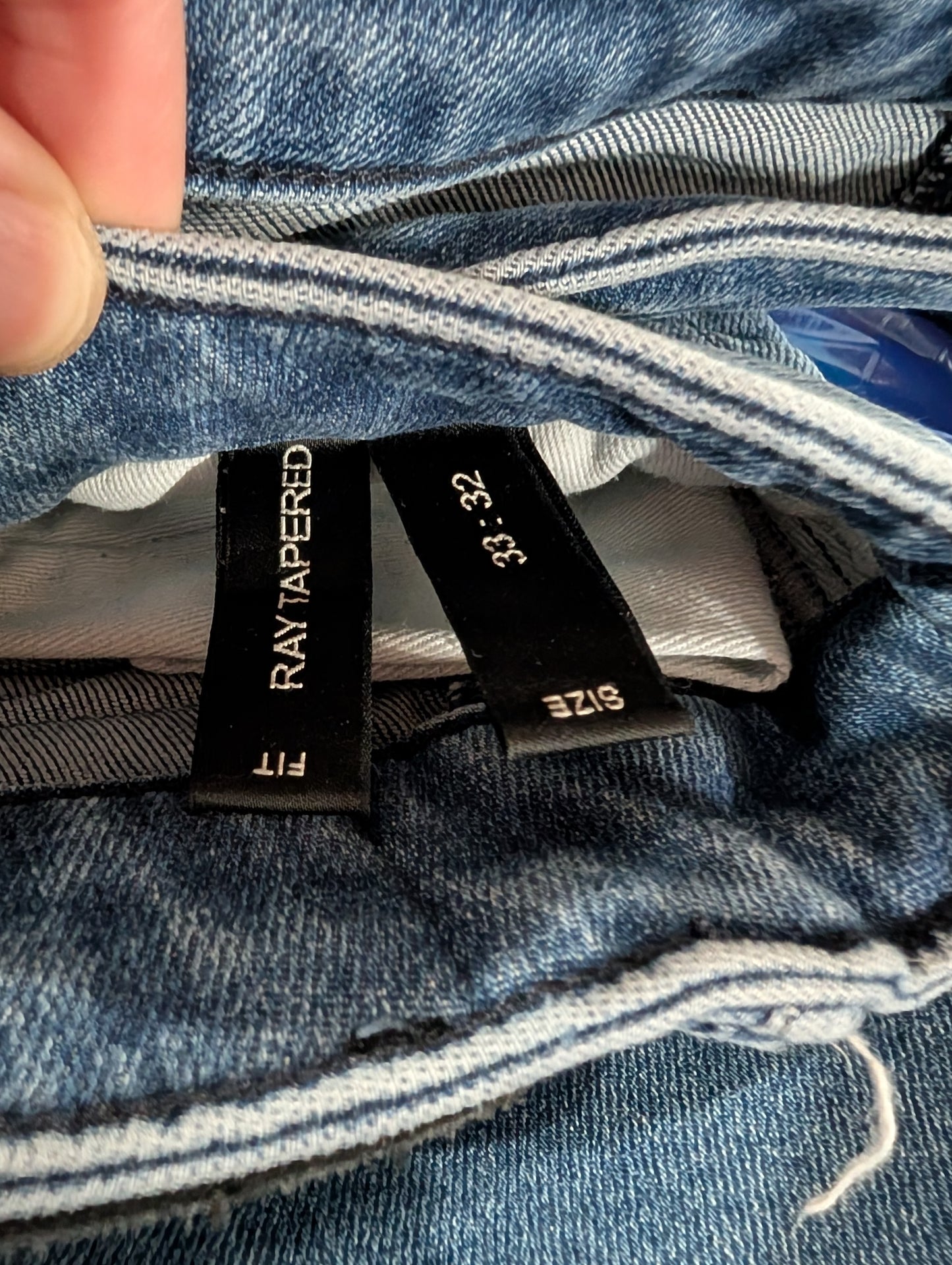 Neuw Ray Tapered Jeans 33x32 - Blue Denim