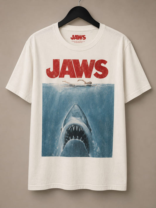 Jaws Movie Poster Graphic T-Shirt XL