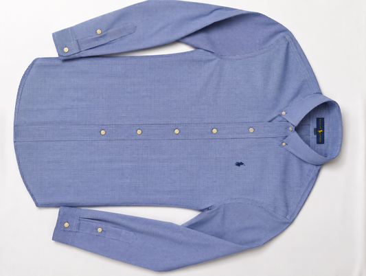Ralph Lauren Classic Fit Performance Shirt, Blue Gingham, Like New