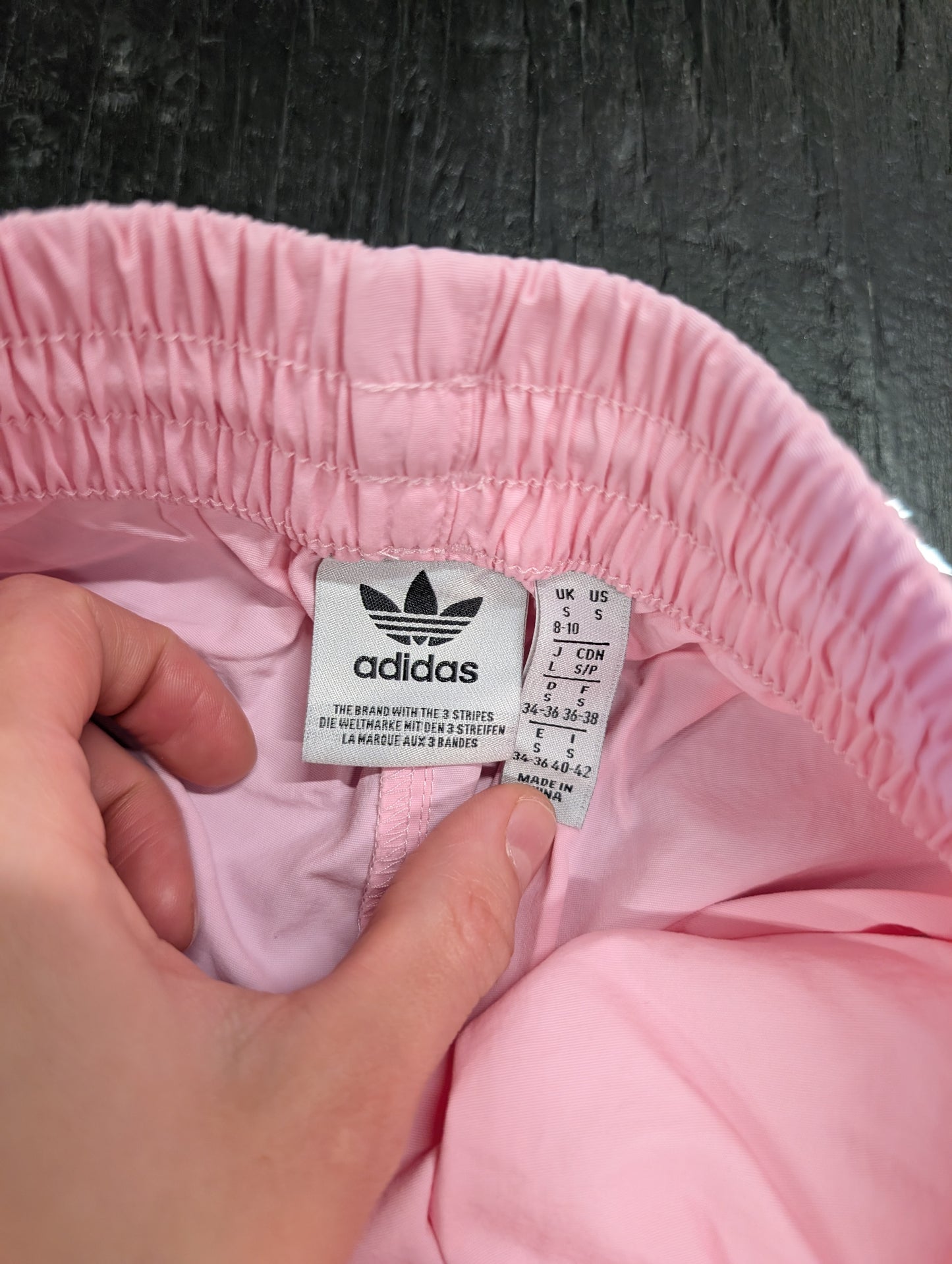 Adidas Originals Pink Cargo Shorts, Size S, Like New