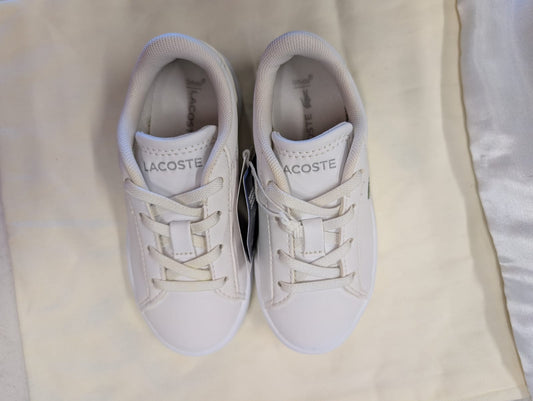 Lacoste Carnaby Kids Trainers, White, EU 25