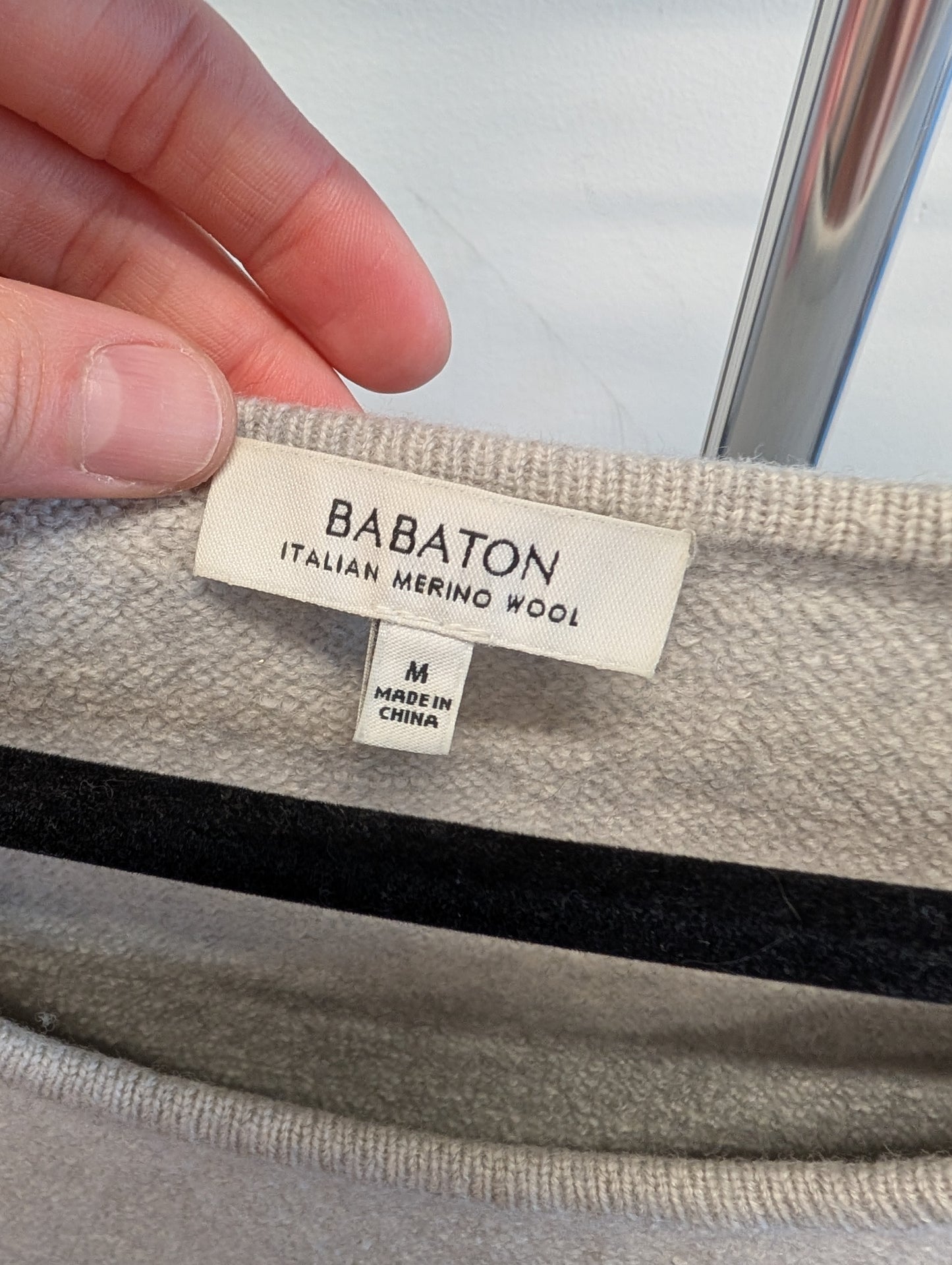 Babaton Italian Merino Wool Sweater, Size M