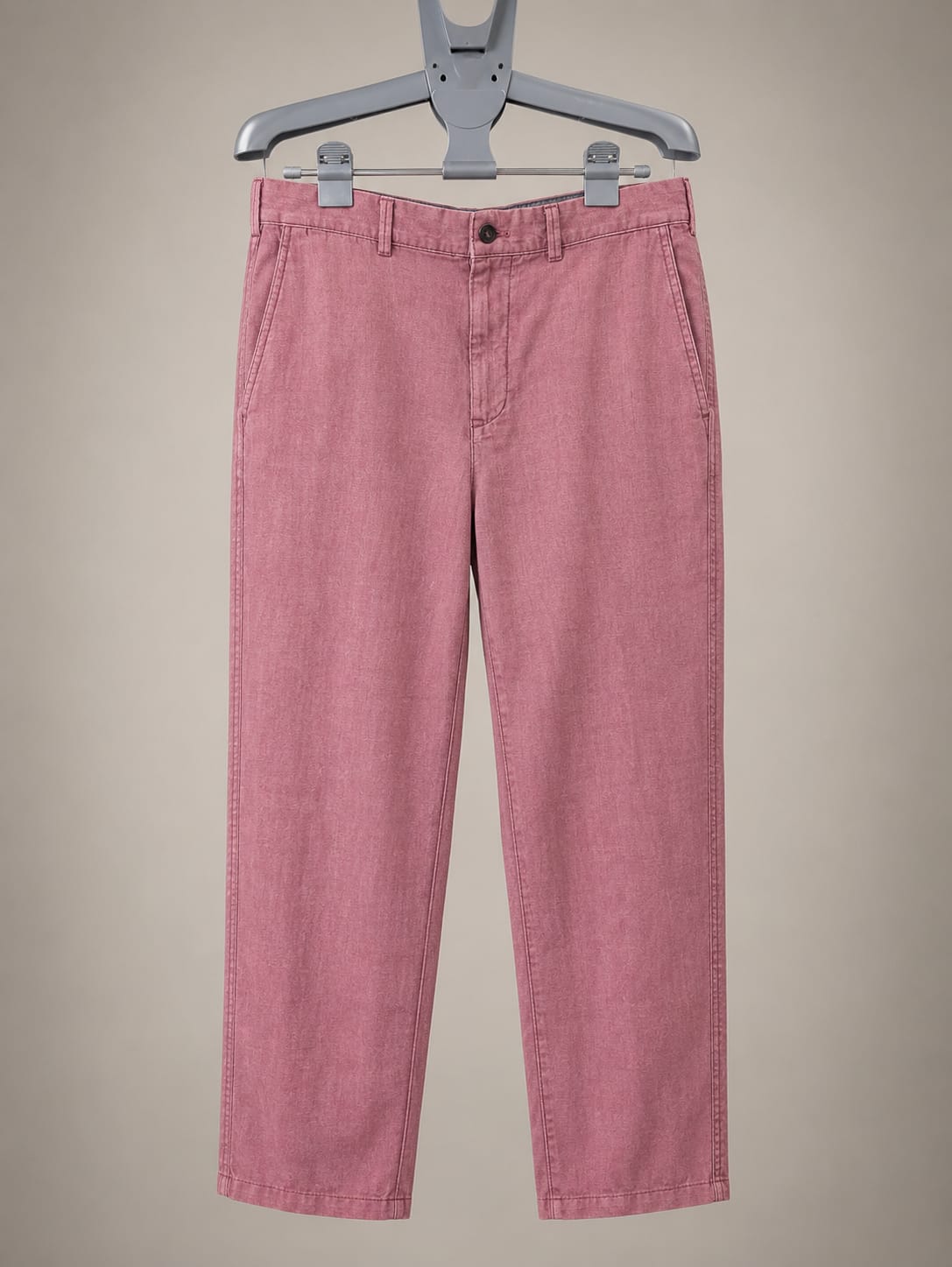 Black Brown 1826 Men's Pink Trousers W34 L32