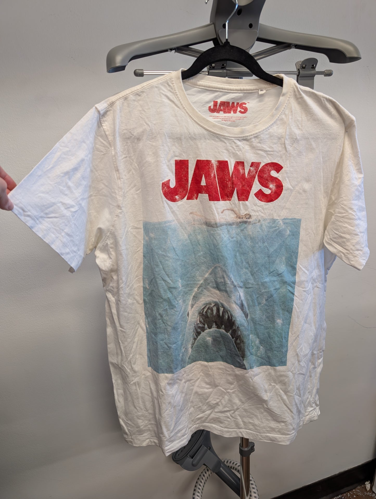 Jaws Movie Poster Graphic T-Shirt XL