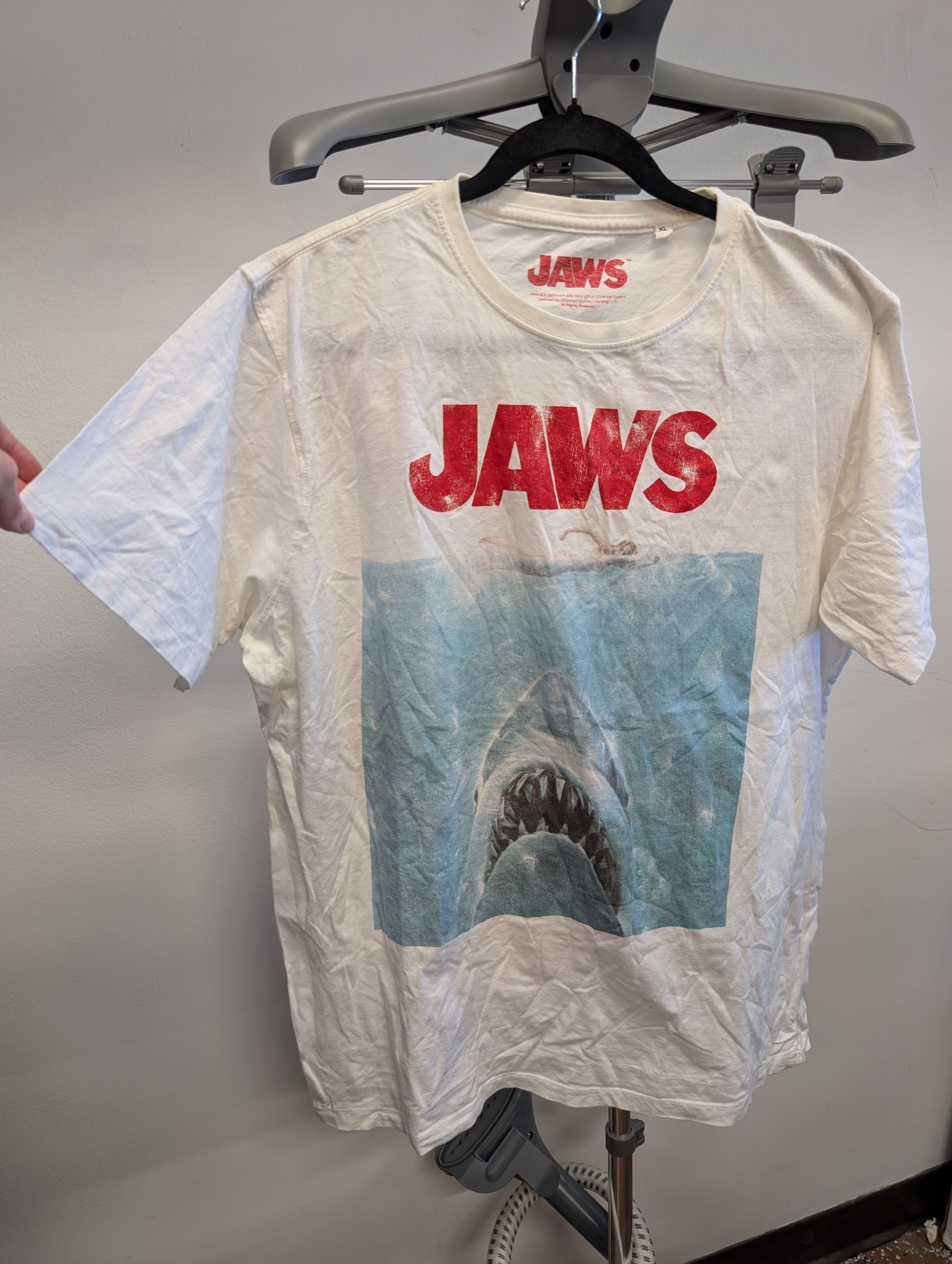 Jaws Movie Poster Graphic T-Shirt XL