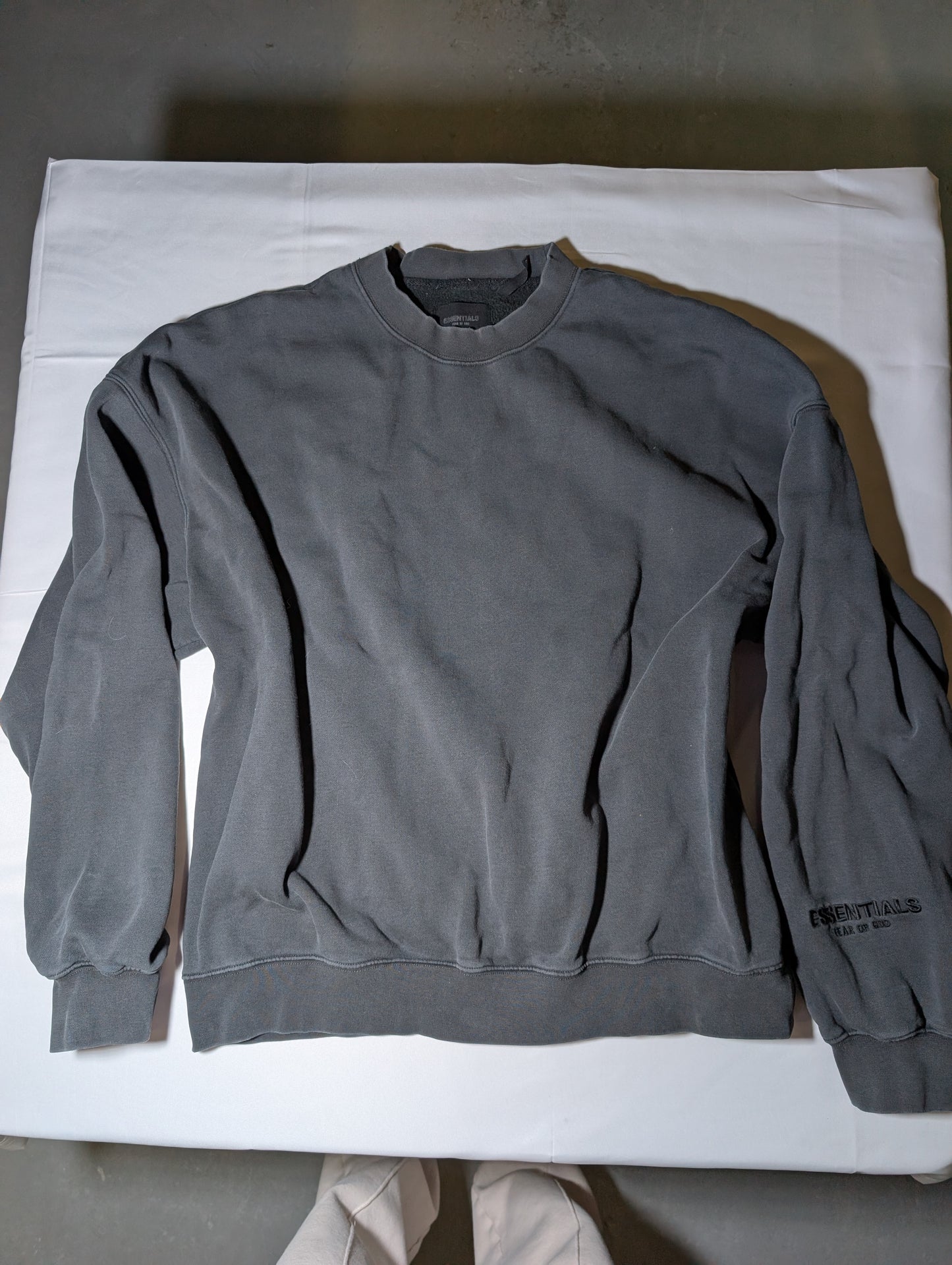 Fear of God Essentials Grey Sweatshirt XL