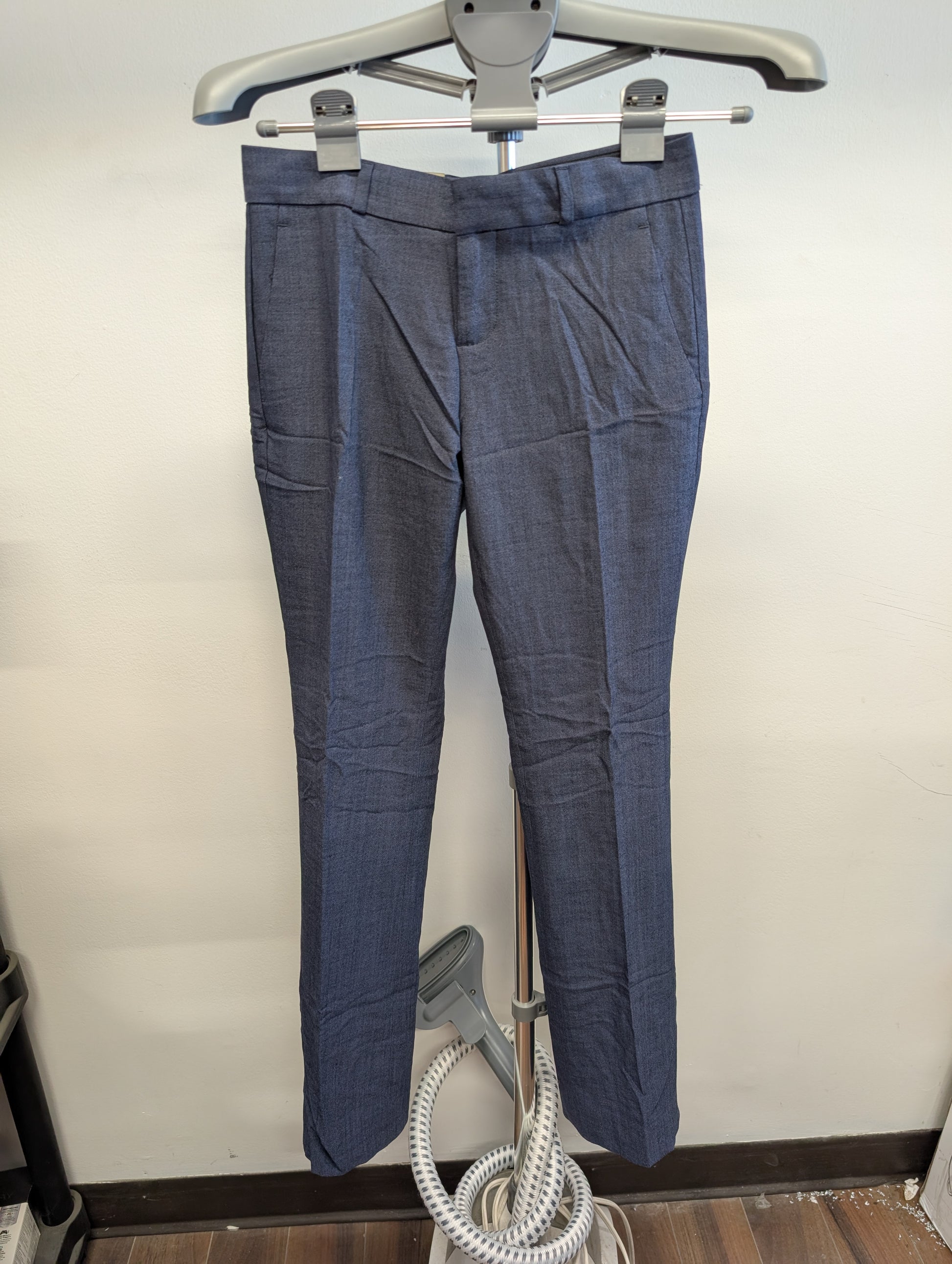 Banana Republic Petite Mid Rise Pants - Blue