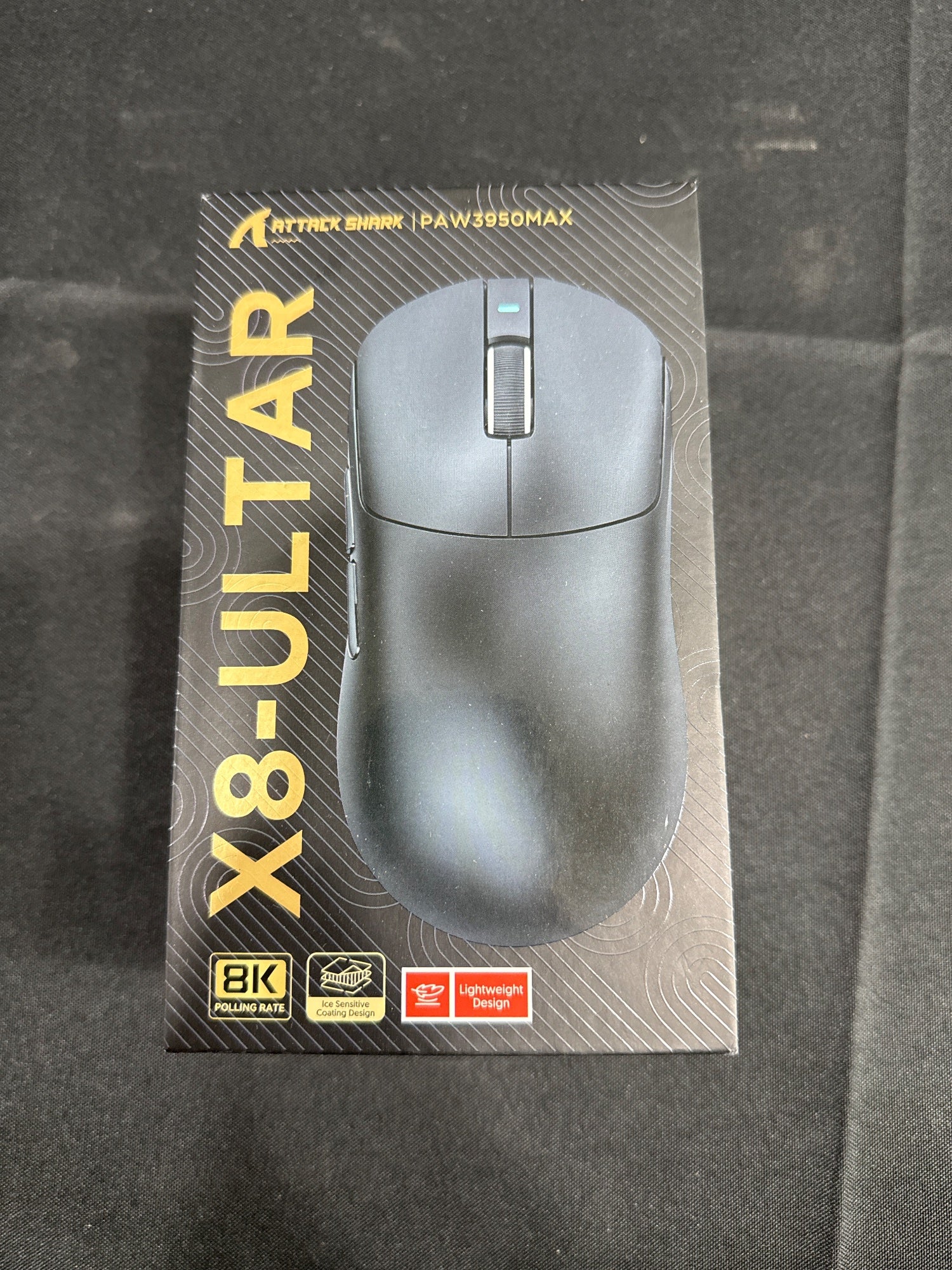 Attack Shark X8 Ultra PAW3950MAX Gaming Mouse 8K Wireless