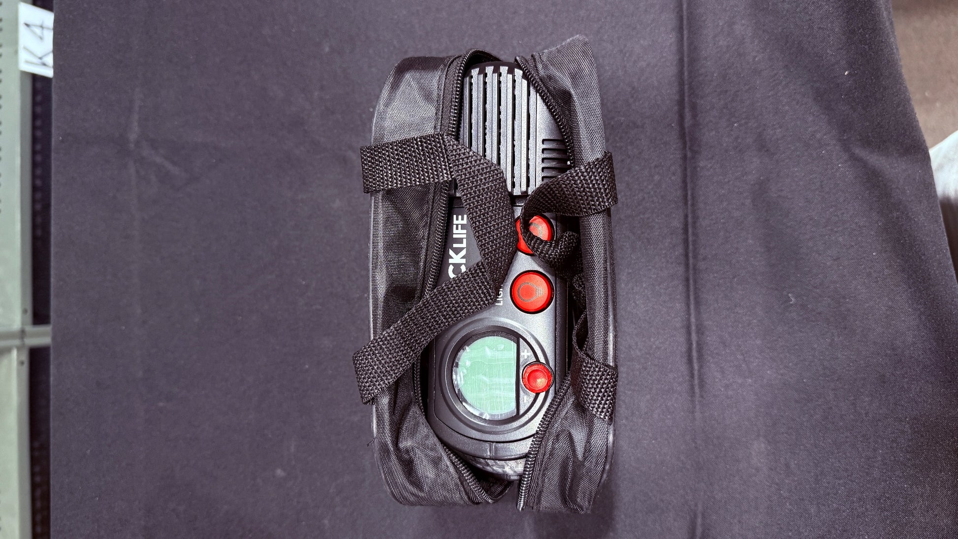 TACKLIFE M2 Tire Inflator Air Compressor 80 PSI w/ Carry Bag