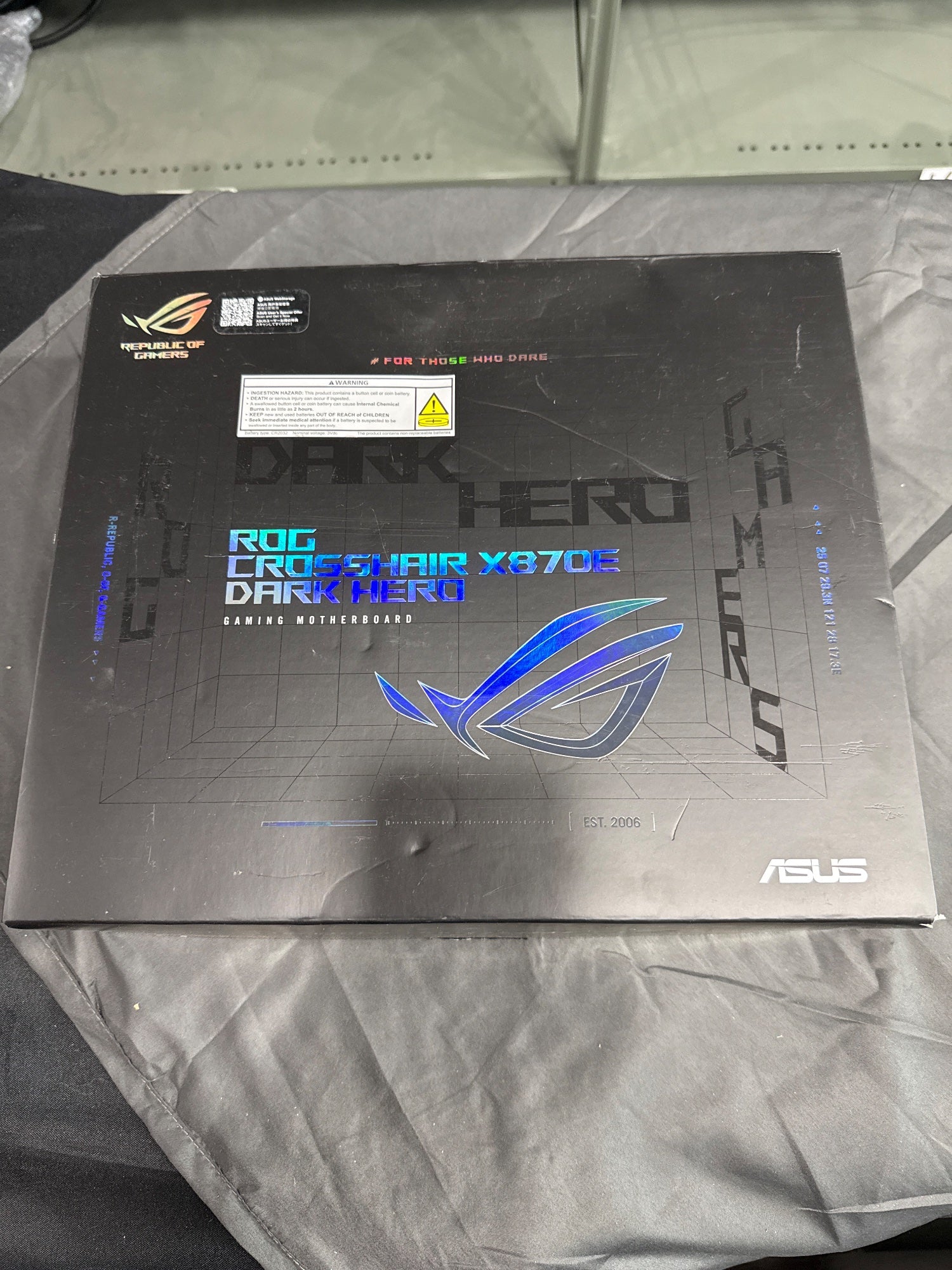 ASUS ROG Crosshair X870E Dark Hero AM5 Gaming Motherboard