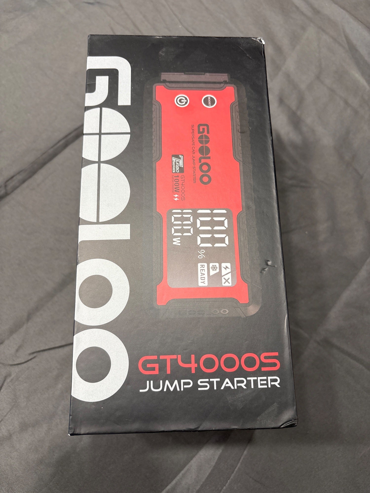GOOLOO GT4000S 4000A Peak Jump Starter 20000mAh PD100W Power Bank