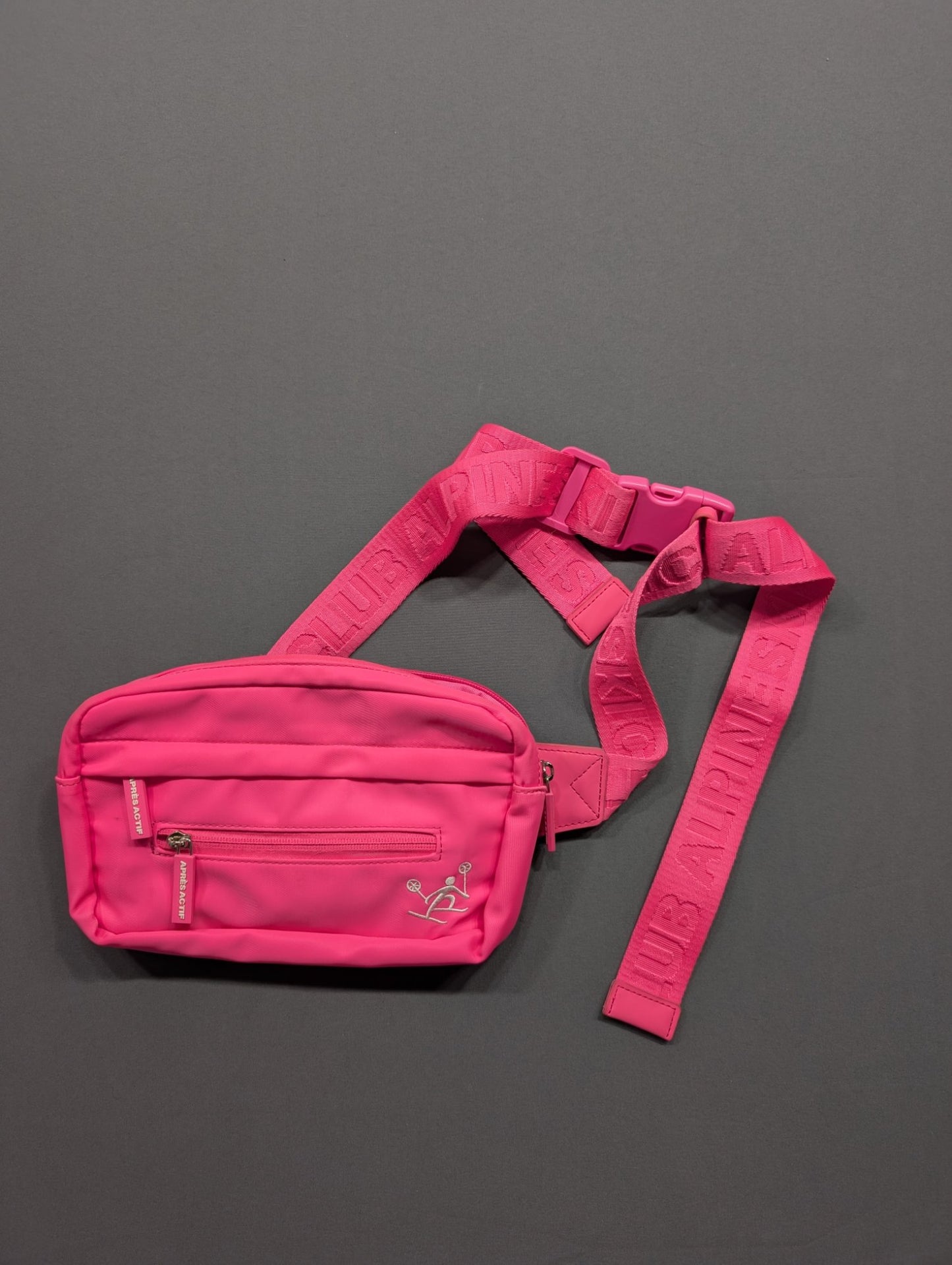 Après Actif Club Alpine Pink Belt Bag Fanny Pack Crossbody