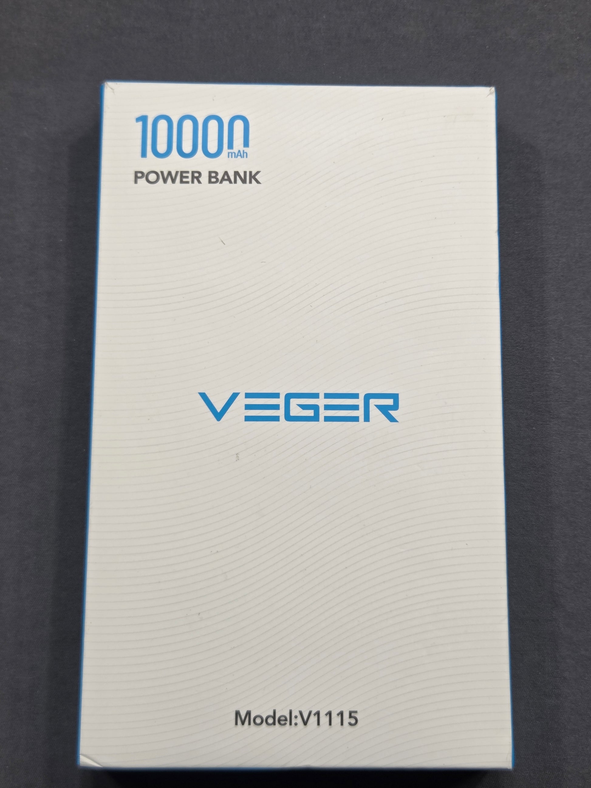 VEGER V1115 10000mAh Portable Power Bank USB Charger Battery Pack
