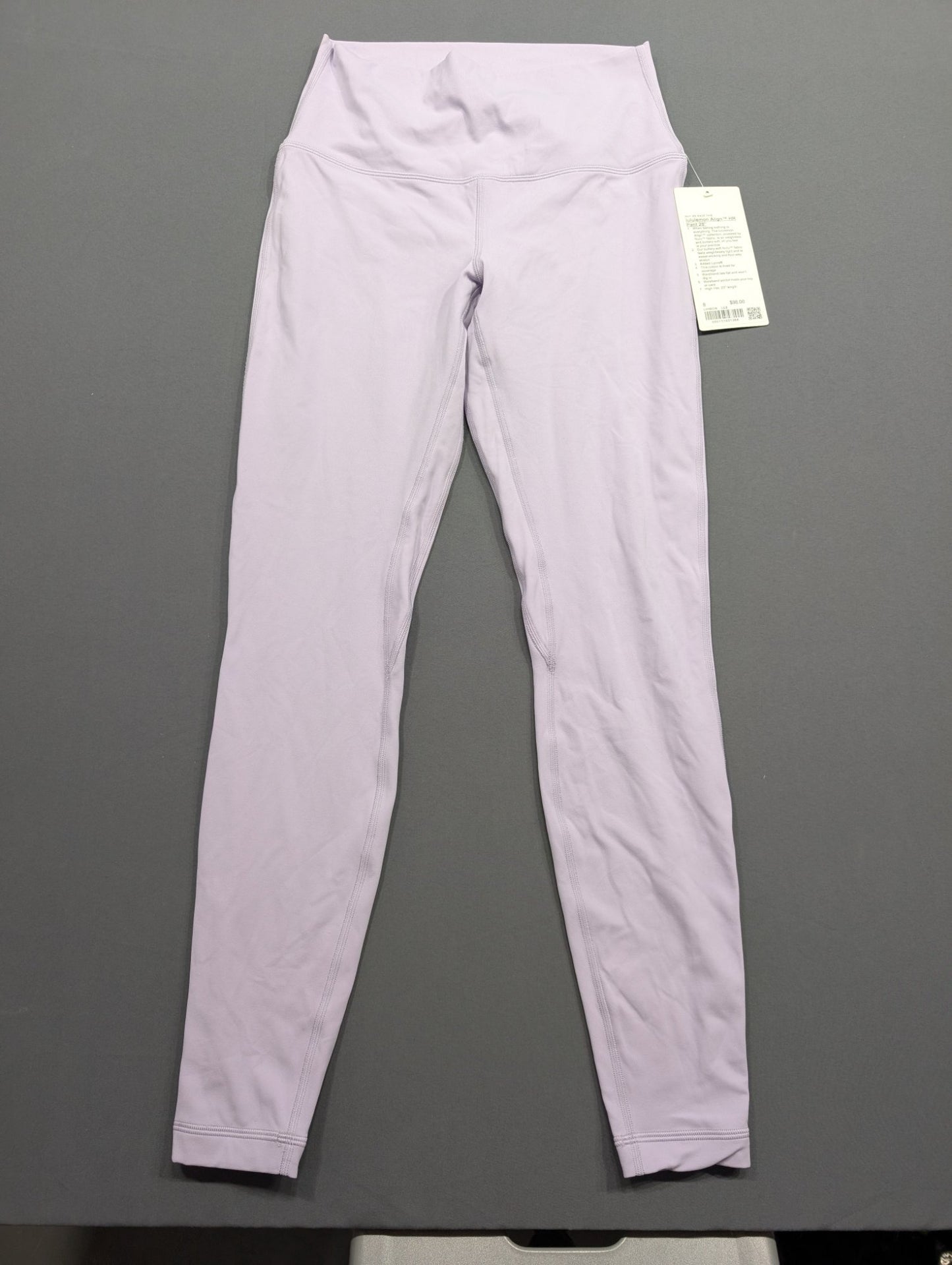 Lululemon Align HR Pant 28" Size 8 Lilac High Rise Leggings NWT