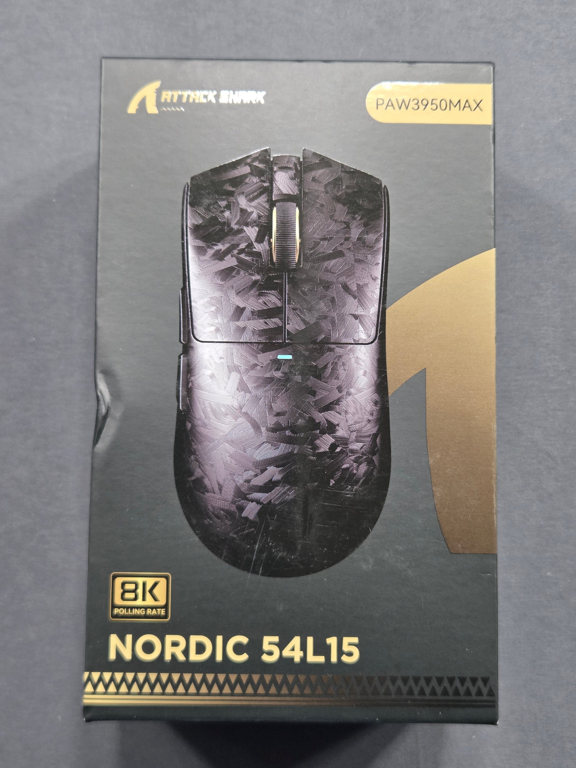 Attack Shark Nordic 54L15 X11 Ultra Gaming Mouse PAW3950MAX 8K