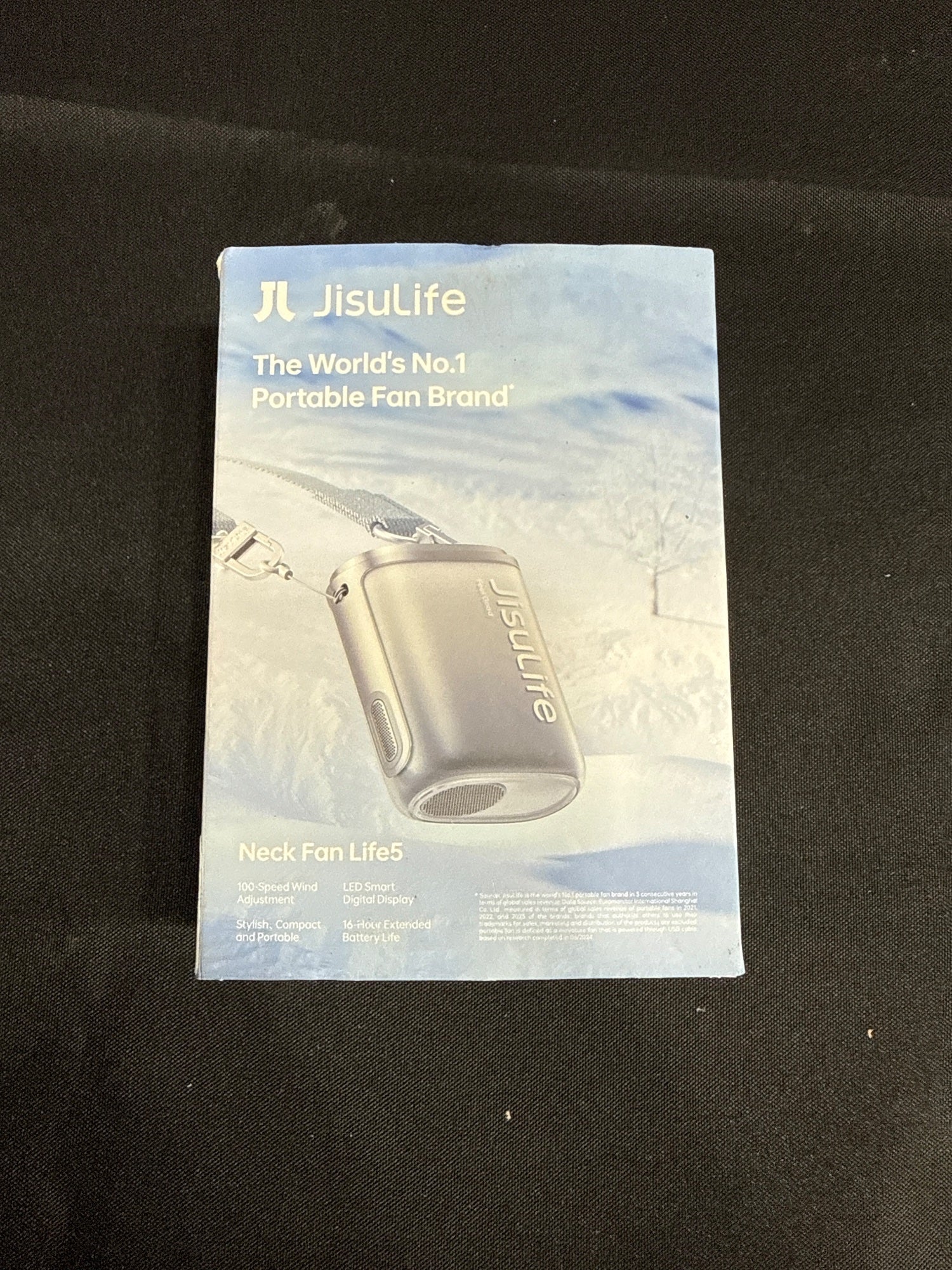 JisuLife Neck Fan Life5 Portable Wearable Bladeless Fan 4500mAh